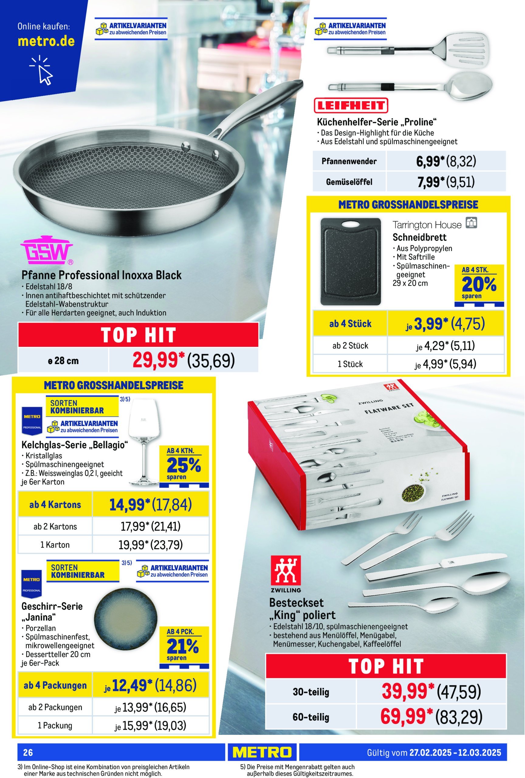 metro - Metro - Food-Nonfood-Prospekt gültig von 27.02. bis 12.03. - page: 26