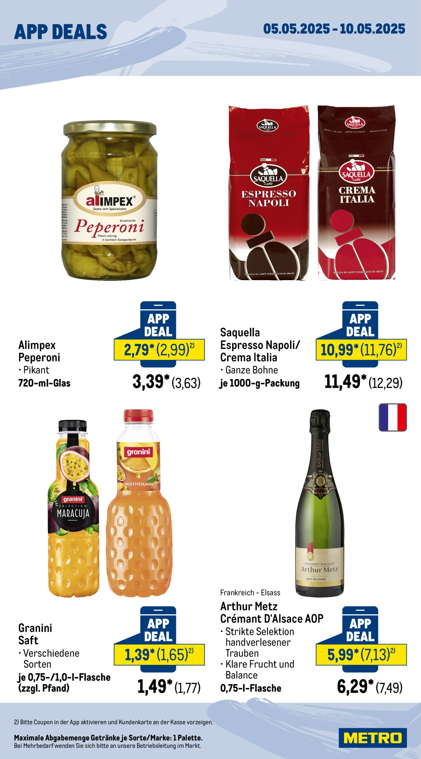 metro - Metro - App Deals-Prospekt gültig von 05.05. bis 10.05. - page: 2