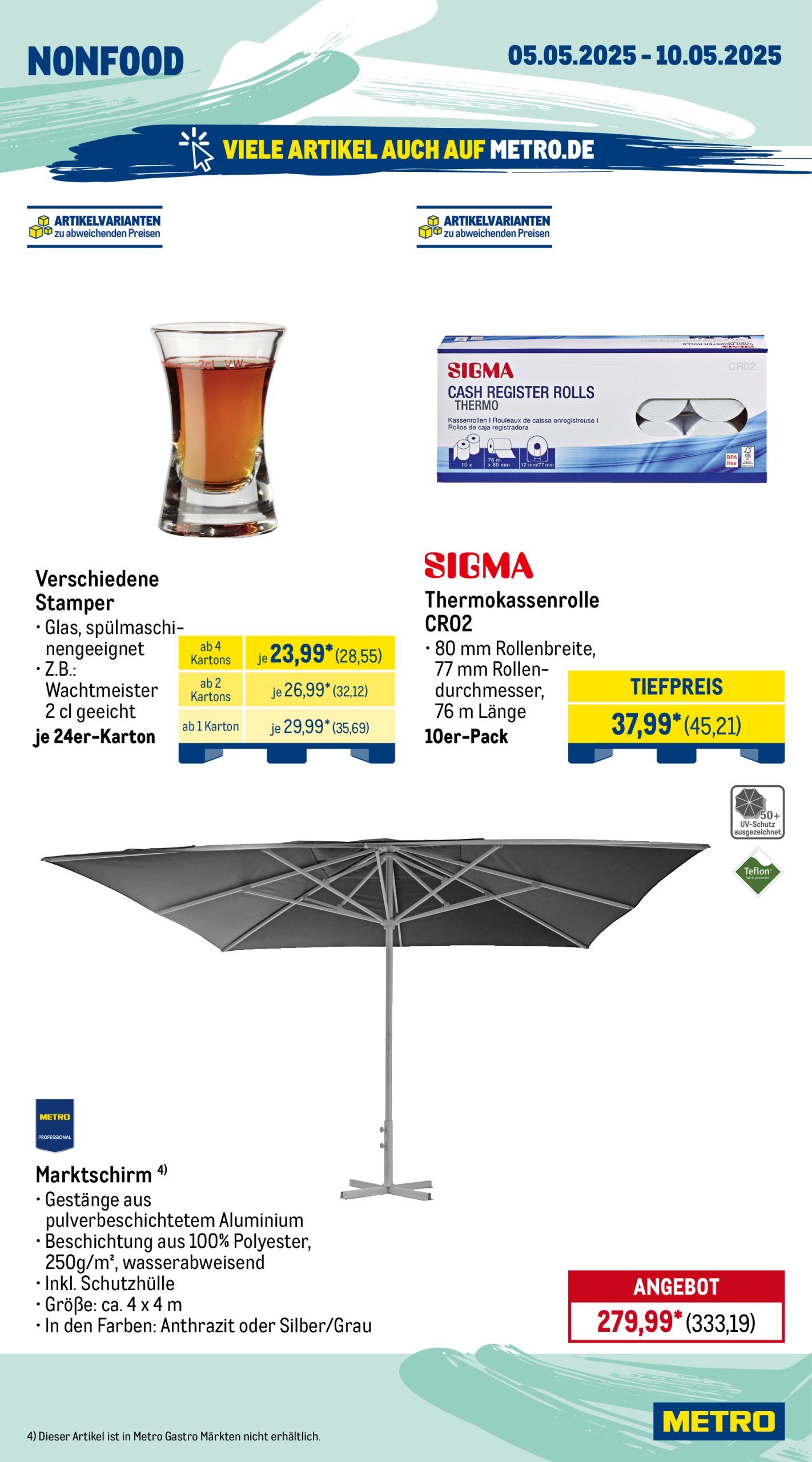 metro - Metro - Wochen-Angebote Gastro-Prospekt gültig von 05.05. bis 10.05. - page: 10