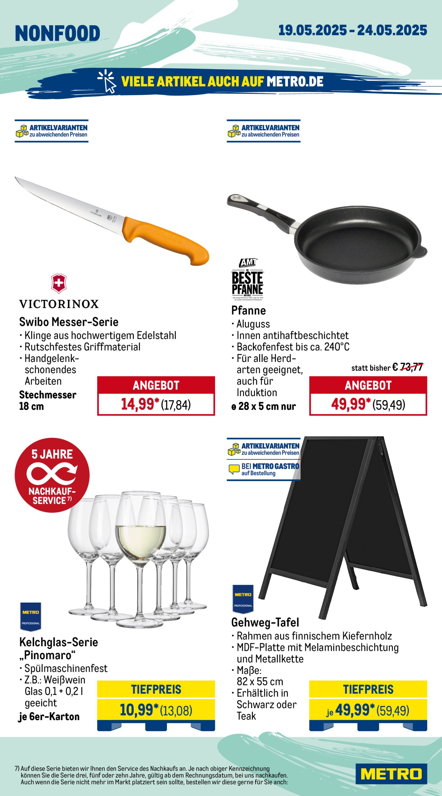 metro - Metro - Wochen-Angebote Gastro-Prospekt gültig von 19.05. bis 24.05. - page: 18