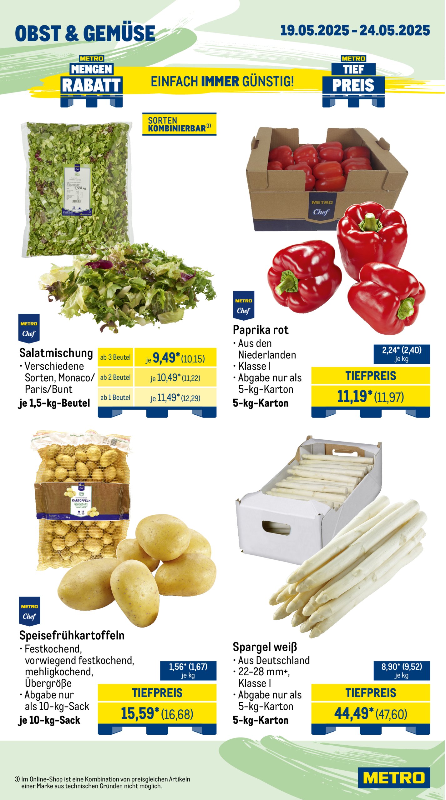 metro - Metro - Wochen-Angebote Gastro-Prospekt gültig von 19.05. bis 24.05. - page: 8
