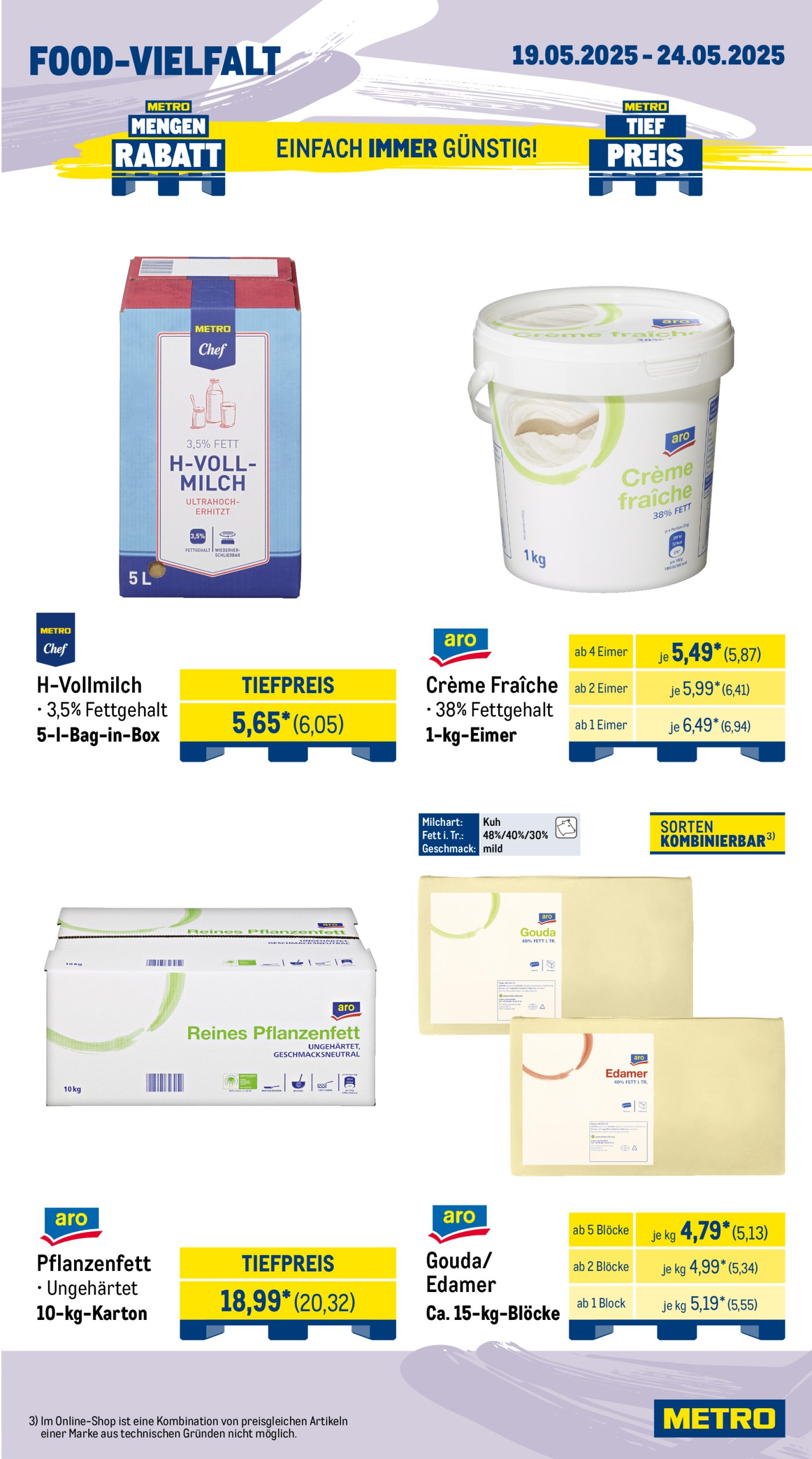 metro - Metro - Wochen-Angebote Gastro-Prospekt gültig von 19.05. bis 24.05. - page: 9