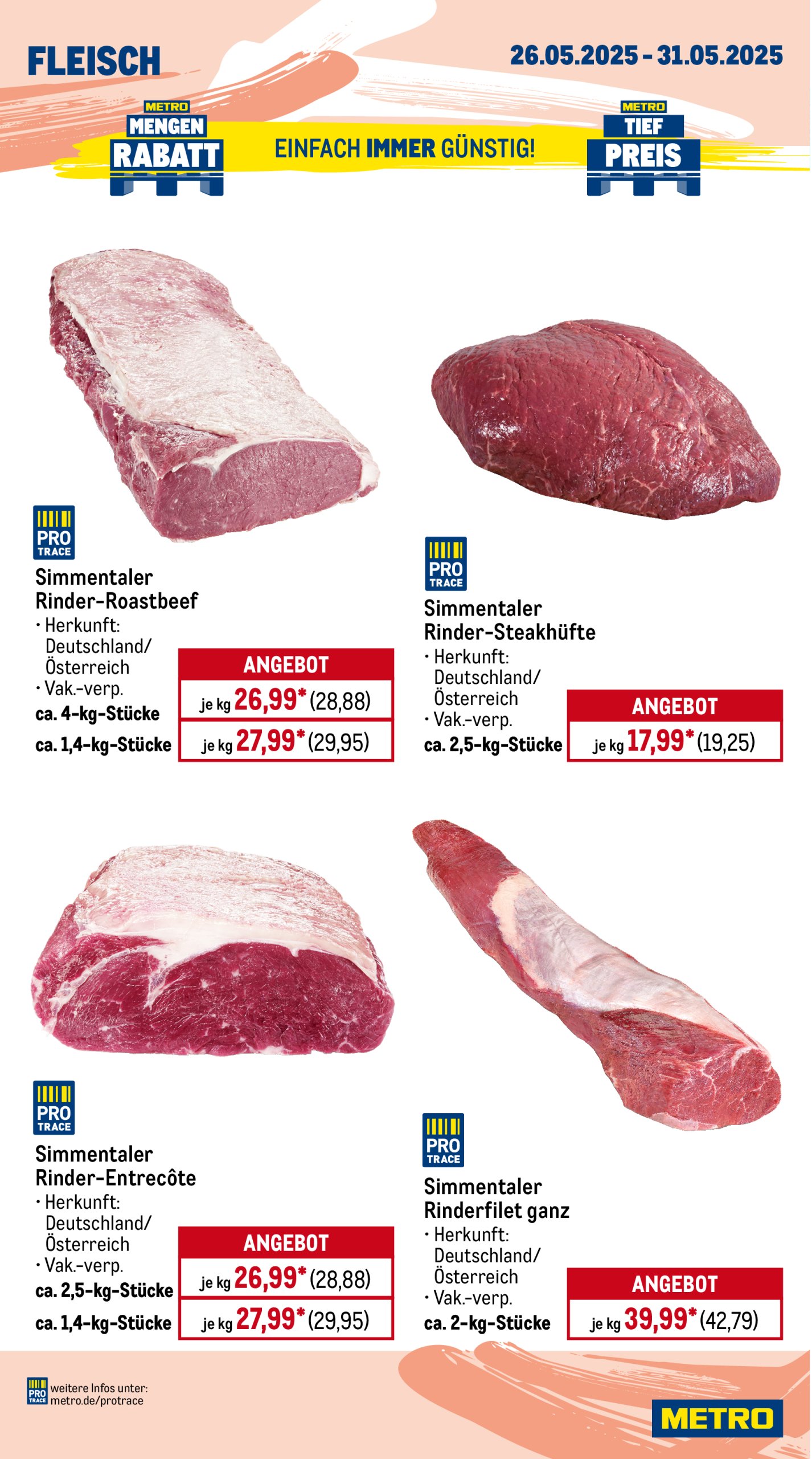 metro - Metro - Wochen-Angebote Gastro-Prospekt gültig von 26.05. bis 31.05. - page: 4