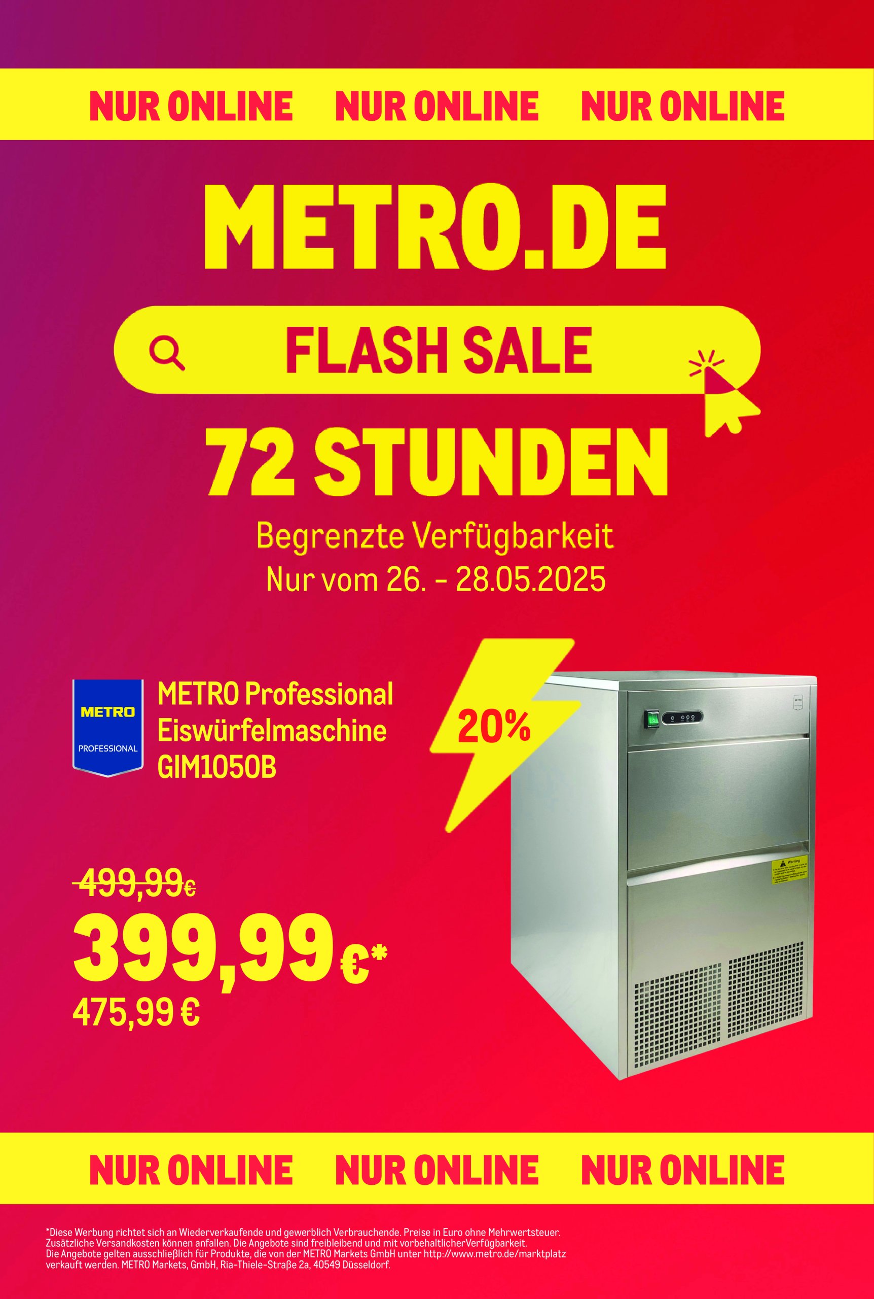 metro - Metro - Online: Wochen-Angebote-Prospekt gültig von 26.05. bis 01.06.