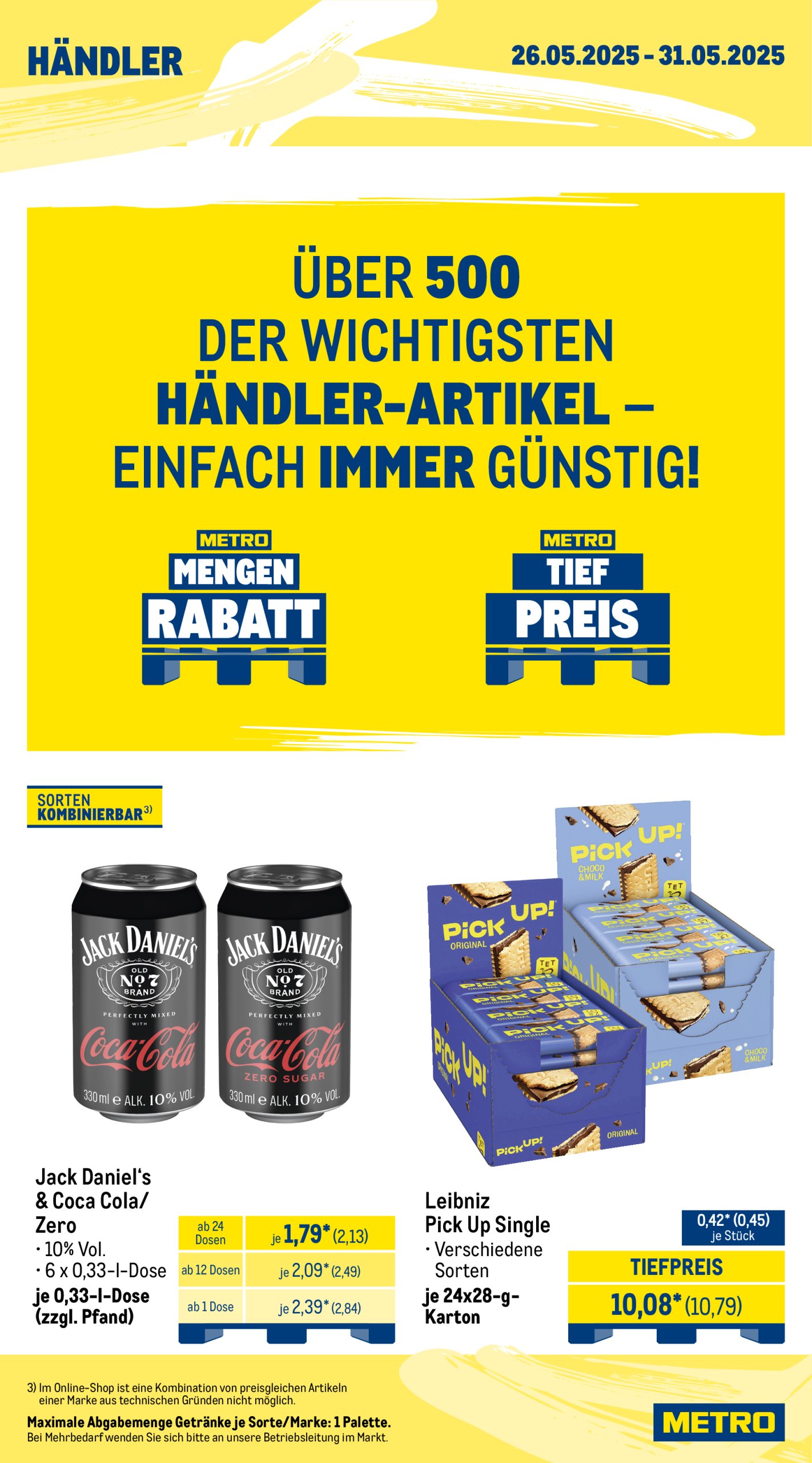 metro - Metro - Wochen-Angebote Händler-Prospekt gültig von 26.05. bis 31.05. - page: 4