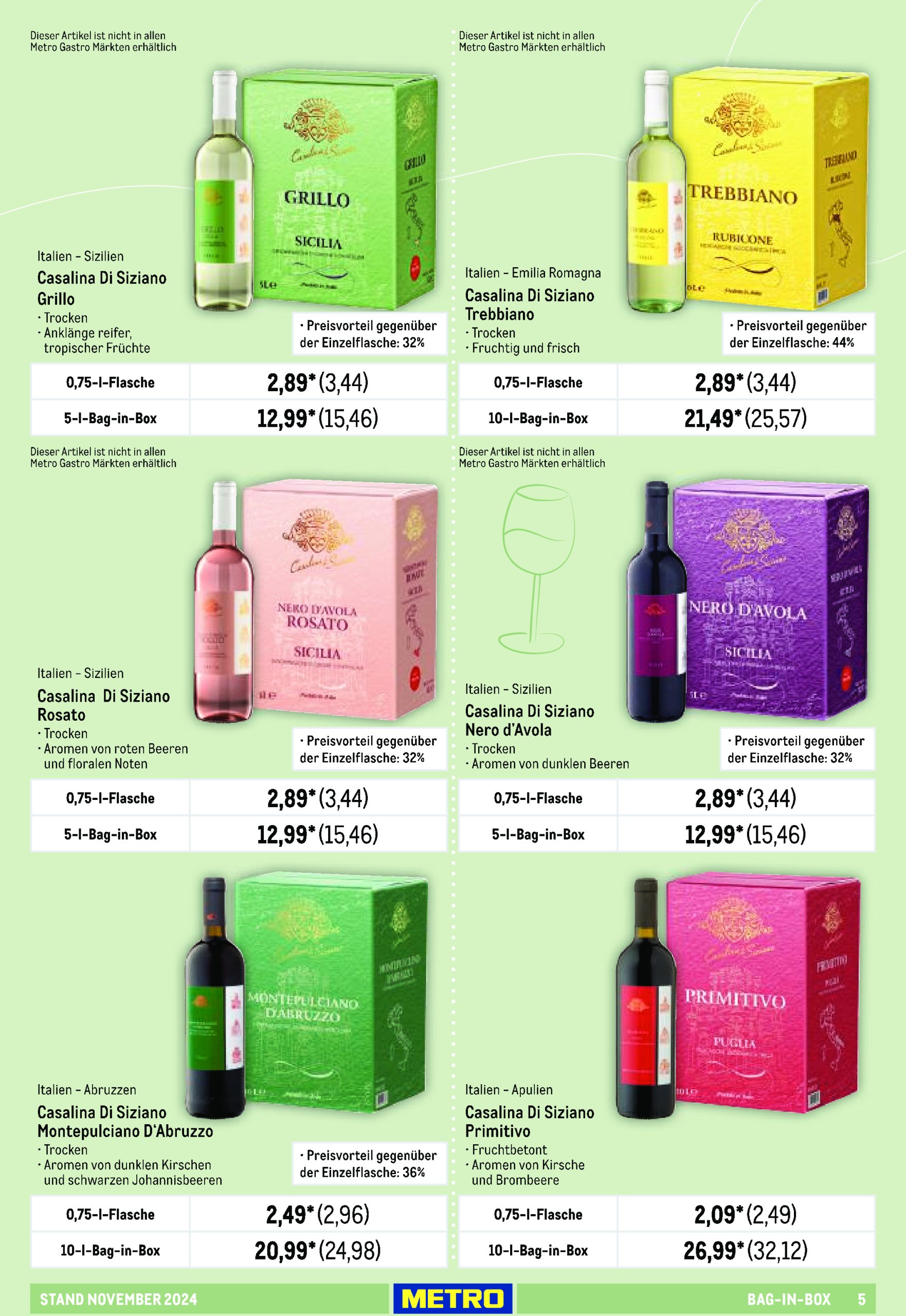 metro - Metro - Hauswein-Katalog-Prospekt gültig von 01.11. bis 31.05. - page: 5