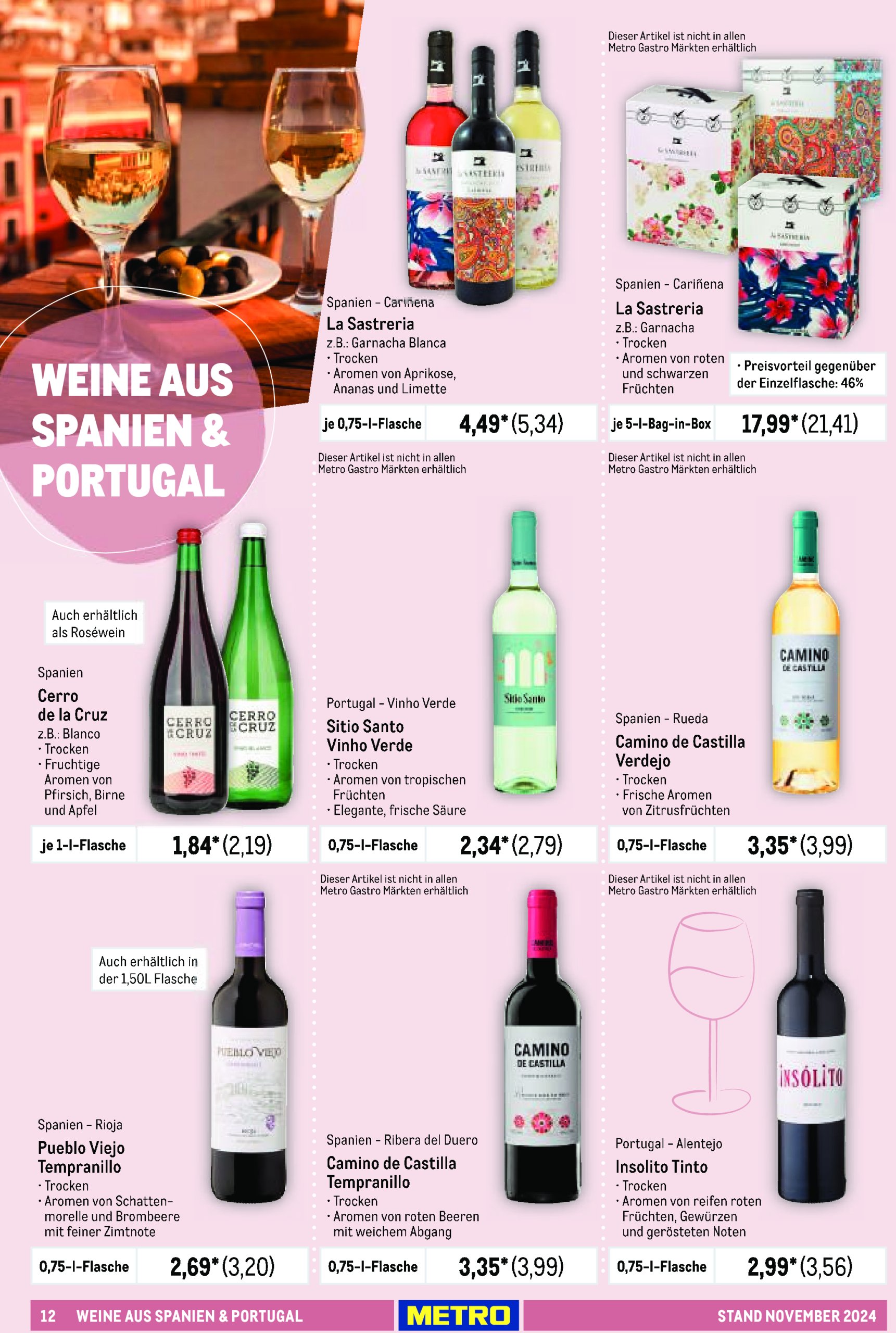 metro - Metro - Hauswein-Katalog-Prospekt gültig von 01.11. bis 31.05. - page: 12