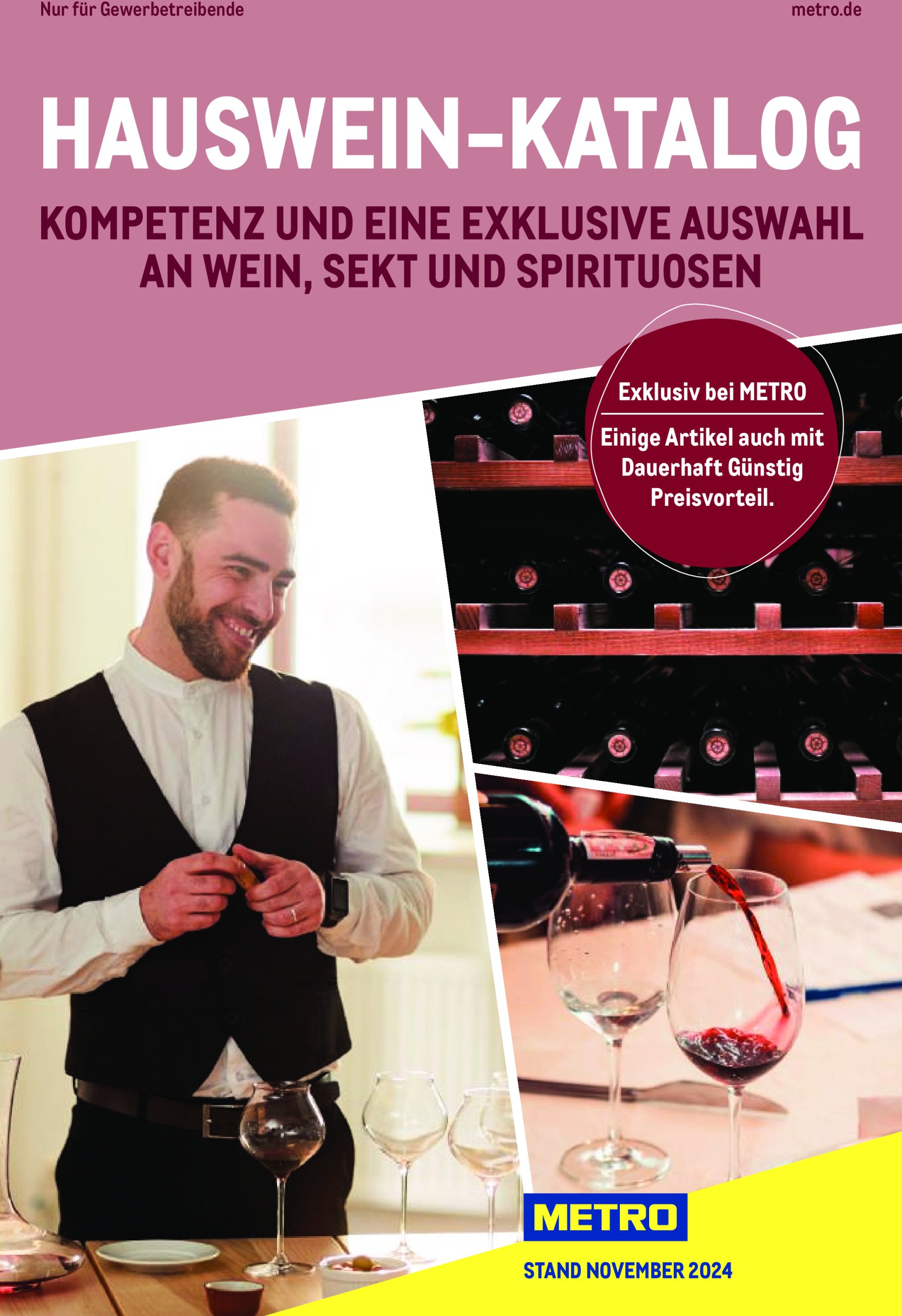metro - Metro - Hauswein-Katalog-Prospekt gültig von 01.11. bis 31.05.