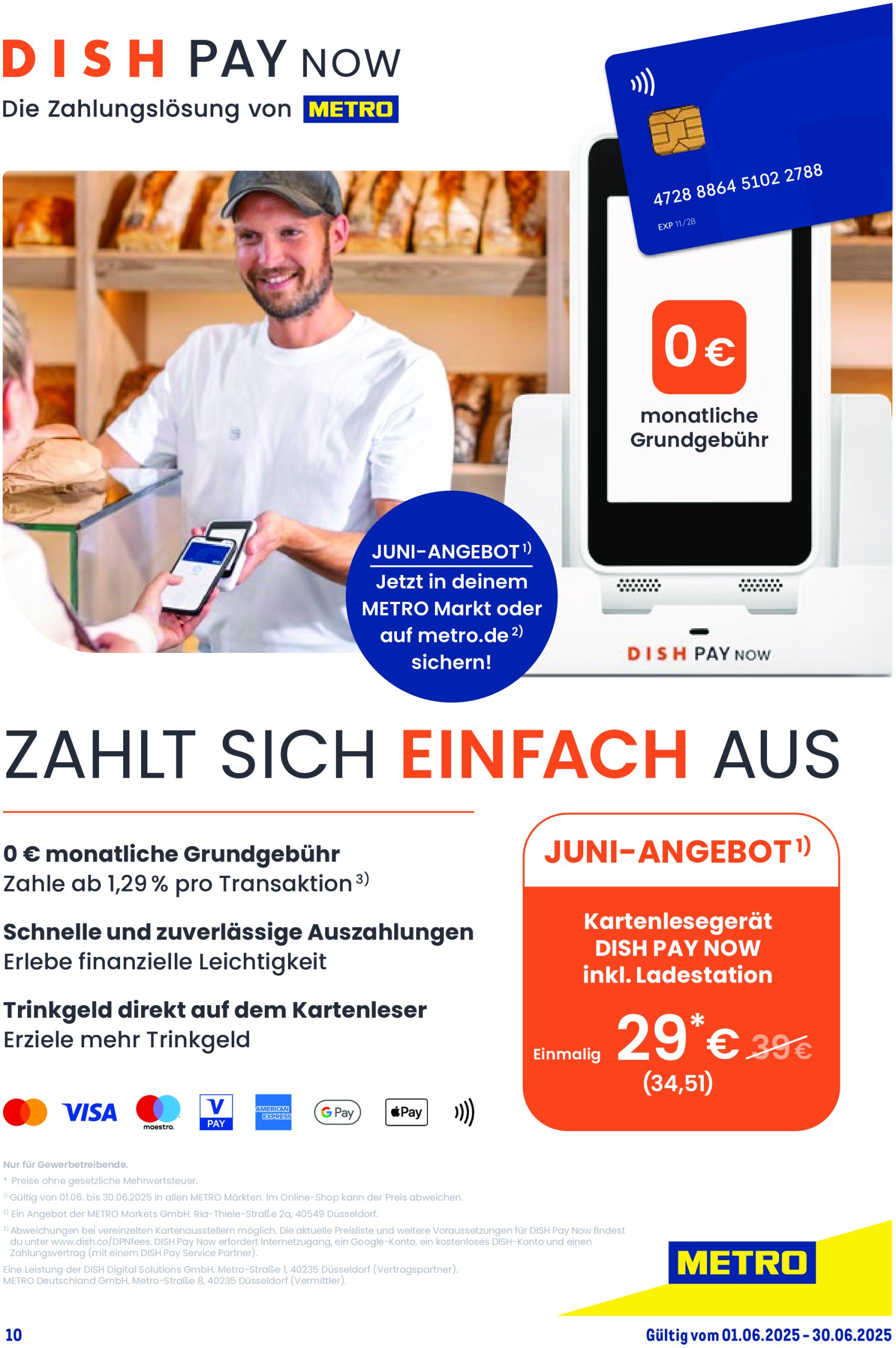 metro - Metro - Monats-Menü-Prospekt gültig von 01.06. bis 30.06. - page: 10