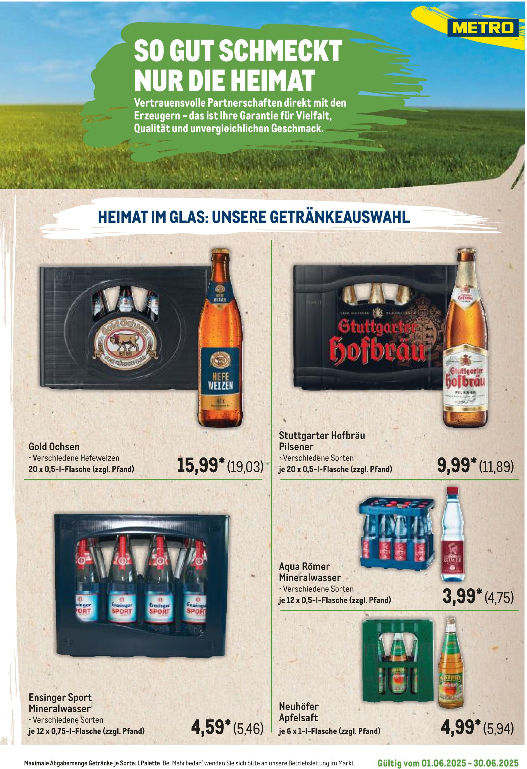 metro - Metro - Regionaler Flyer-Prospekt gültig von 01.06. bis 30.06. - page: 125 metro - Metro - Regionaler Flyer-Prospekt gültig von 01.06. bis 30.06. - page: 125