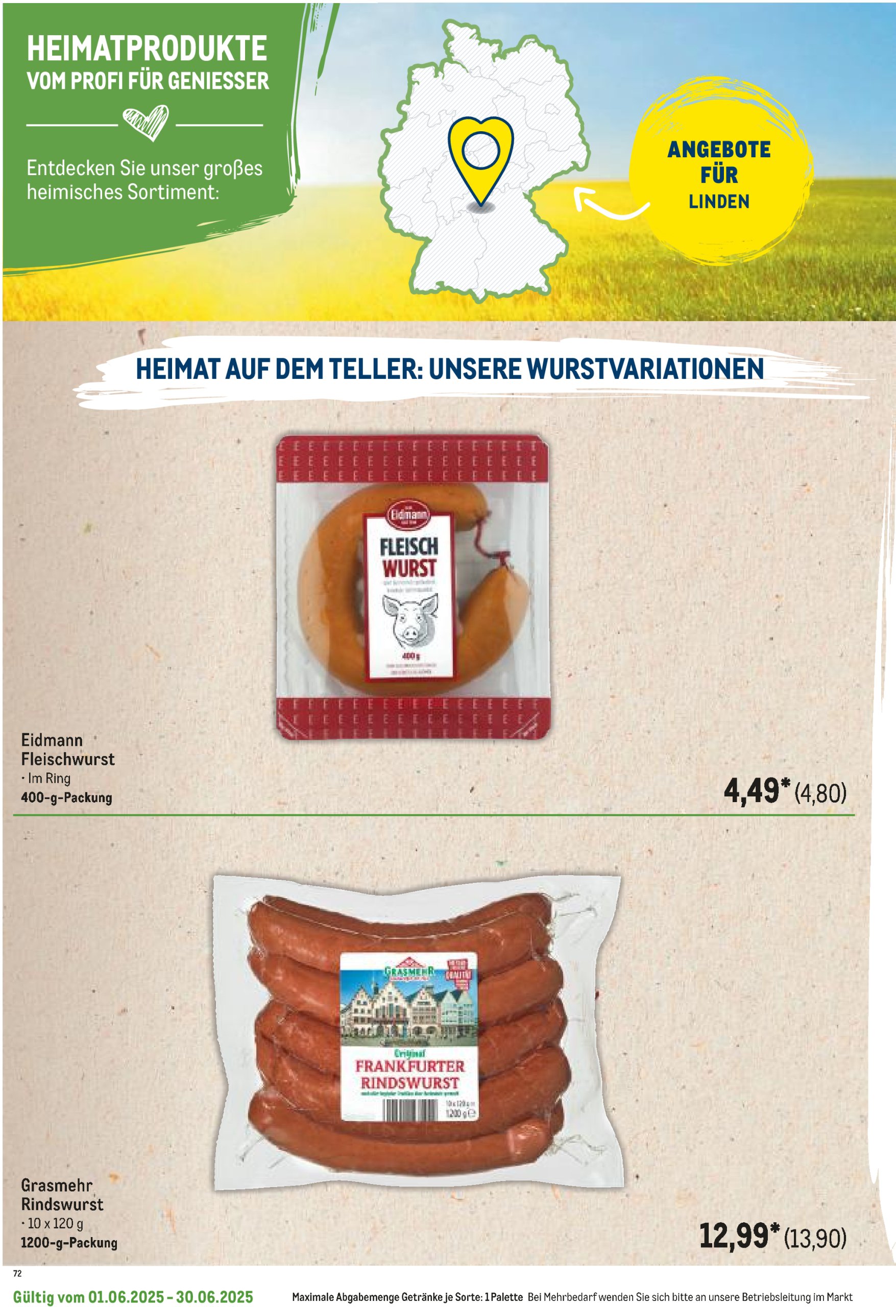 metro - Metro - Regionaler Flyer-Prospekt gültig von 01.06. bis 30.06. - page: 54 metro - Metro - Regionaler Flyer-Prospekt gültig von 01.06. bis 30.06. - page: 54