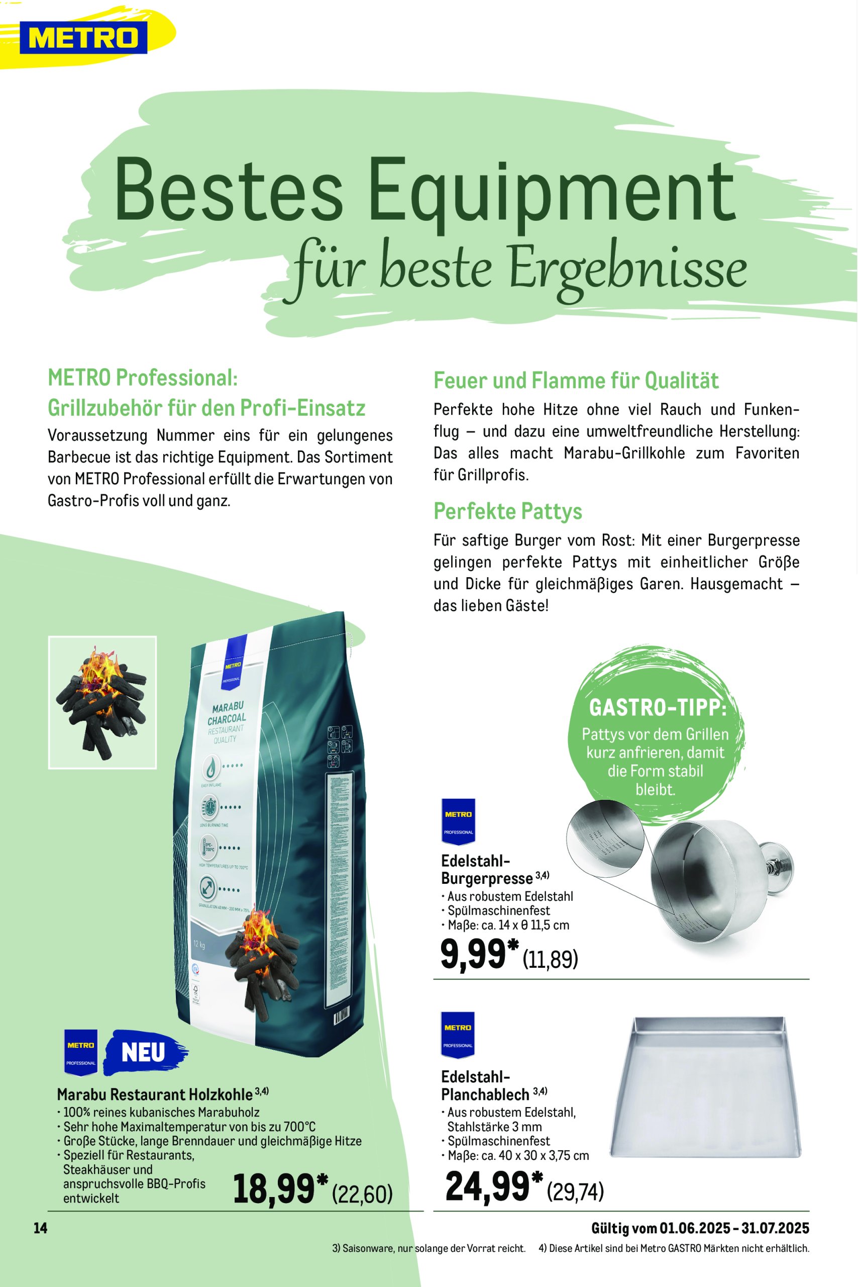 metro - Metro - Saisonkatalog "Outdoor Dining"-Prospekt gültig von 01.06. bis 31.07. - page: 14 metro - Metro - Saisonkatalog "Outdoor Dining"-Prospekt gültig von 01.06. bis 31.07. - page: 14