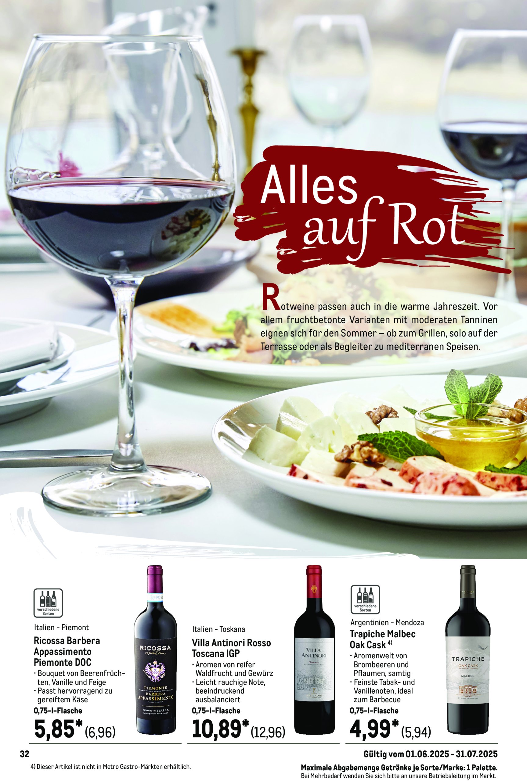 metro - Metro - Saisonkatalog "Outdoor Dining"-Prospekt gültig von 01.06. bis 31.07. - page: 32 metro - Metro - Saisonkatalog "Outdoor Dining"-Prospekt gültig von 01.06. bis 31.07. - page: 32