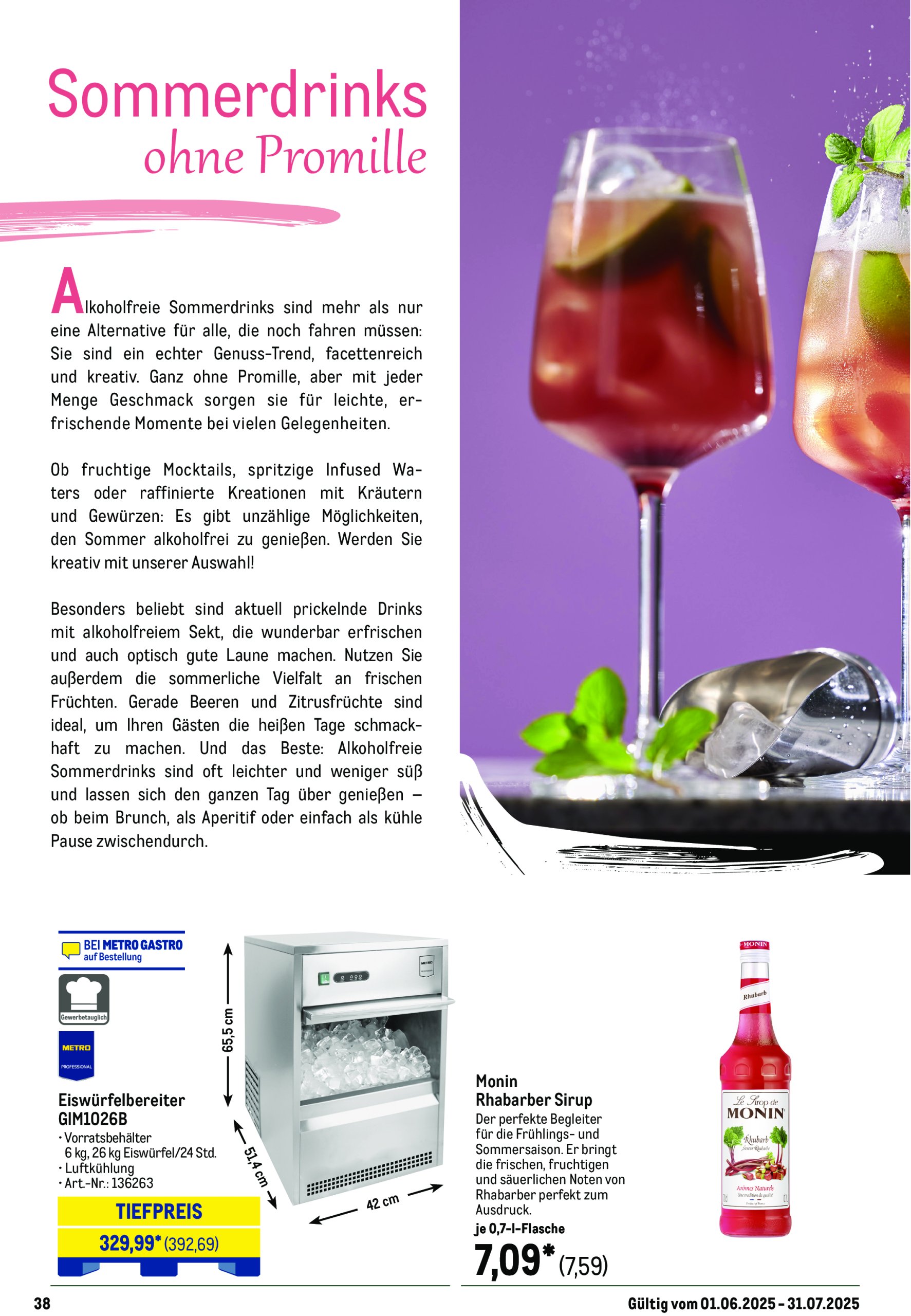 metro - Metro - Saisonkatalog "Outdoor Dining"-Prospekt gültig von 01.06. bis 31.07. - page: 38 metro - Metro - Saisonkatalog "Outdoor Dining"-Prospekt gültig von 01.06. bis 31.07. - page: 38