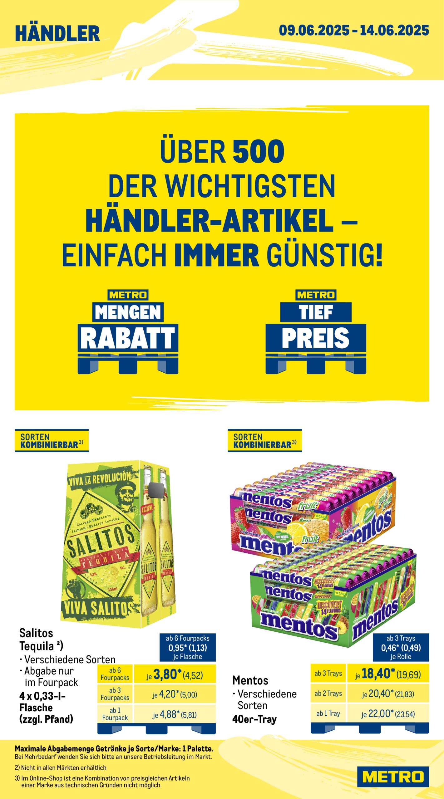 metro - Metro - Wochen-Angebote Händler-Prospekt gültig vom 09.06. bis 14.06. - page: 3