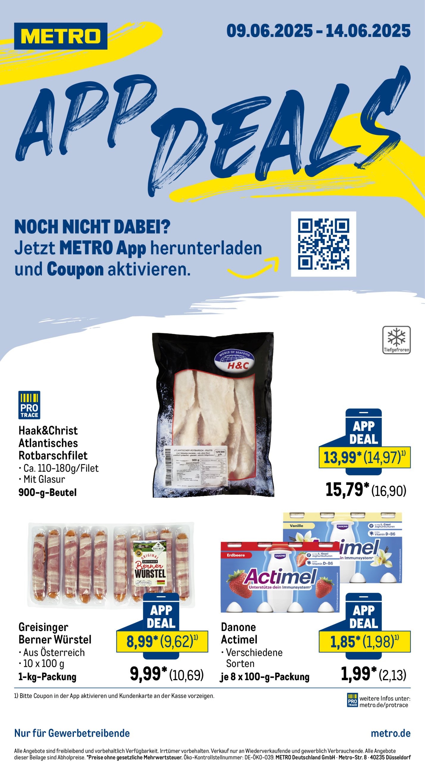 metro - Metro - App Deals-Prospekt gültig vom 09.06. bis 14.06.