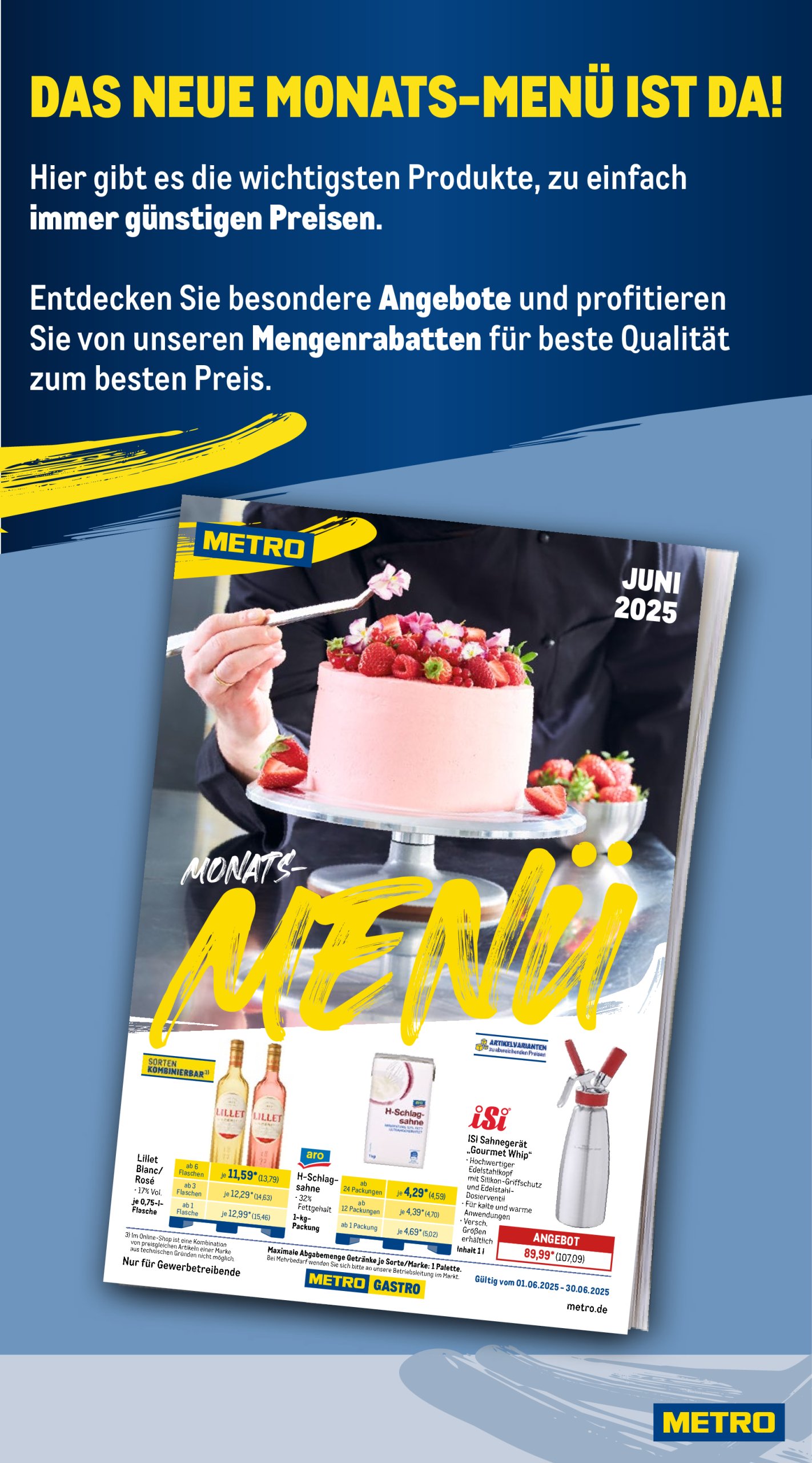 metro - Metro - Wochen-Angebote Gastro-Prospekt gültig vom 16.06. bis 21.06. - page: 19