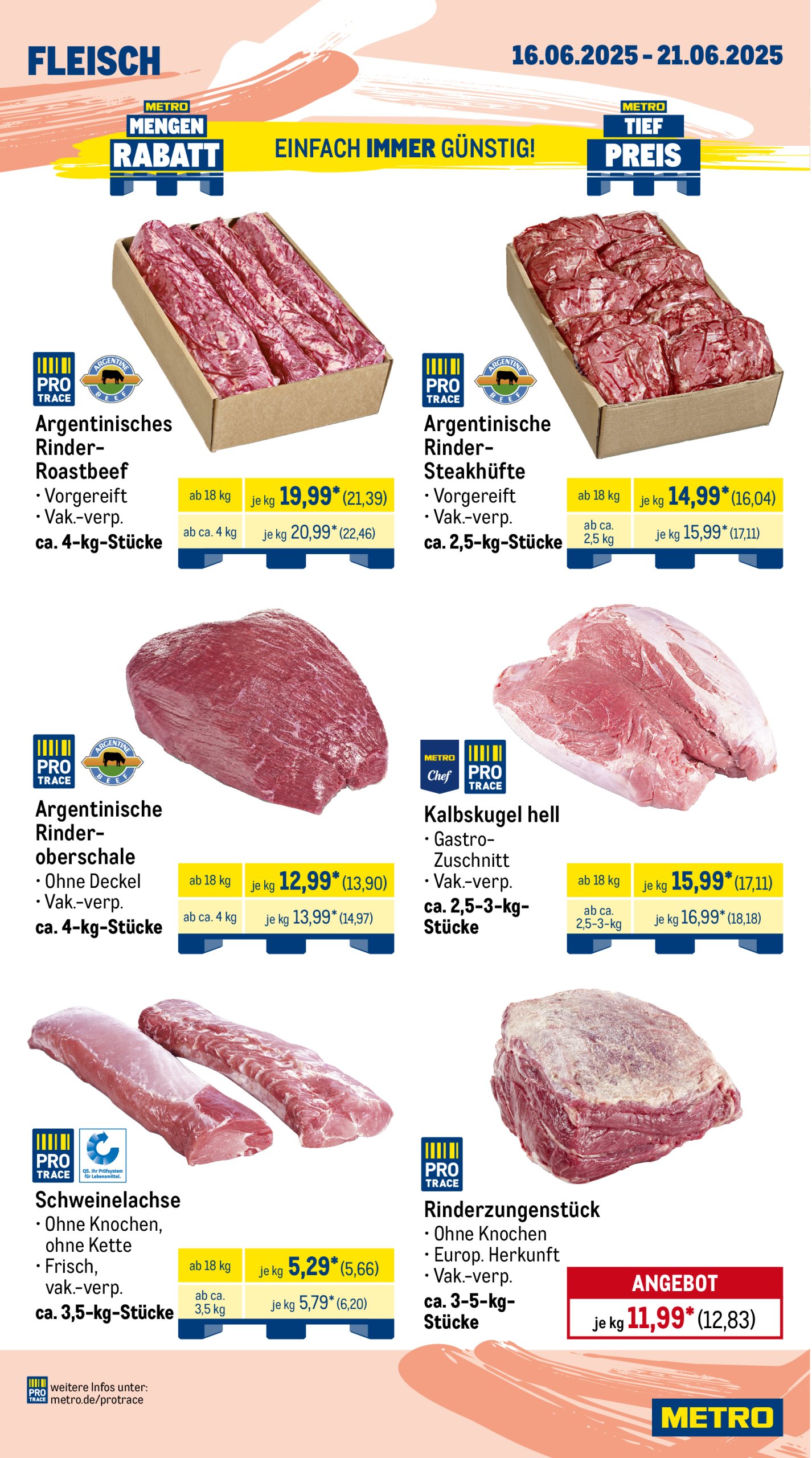 metro - Metro - Wochen-Angebote Gastro-Prospekt gültig vom 16.06. bis 21.06. - page: 2
