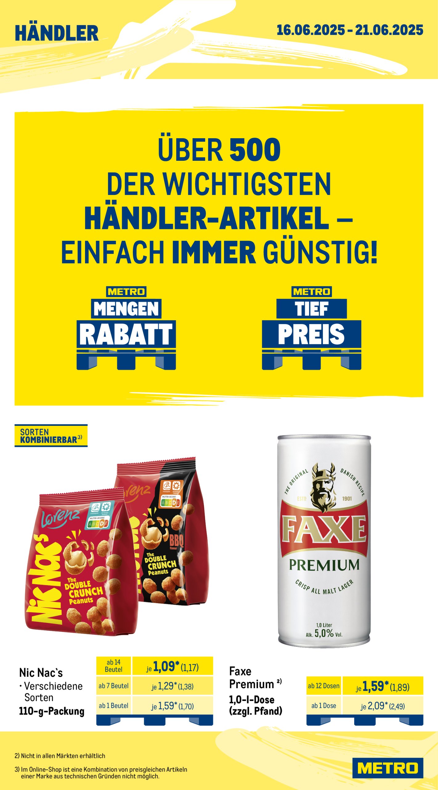 metro - Metro - Wochen-Angebote Händler-Prospekt gültig vom 16.06. bis 21.06. - page: 3