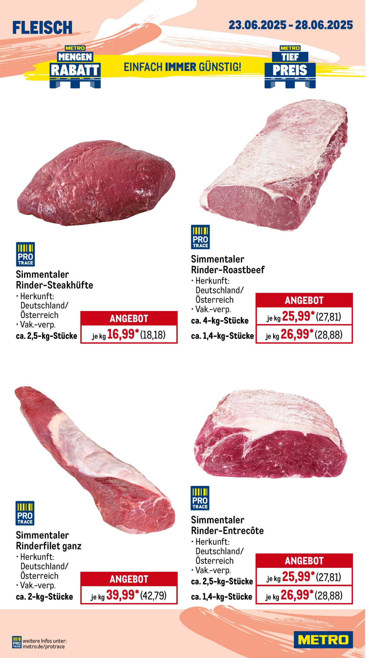 metro - Metro - Wochen-Angebote Gastro-Prospekt gültig vom 23.06. bis 28.06. - page: 4