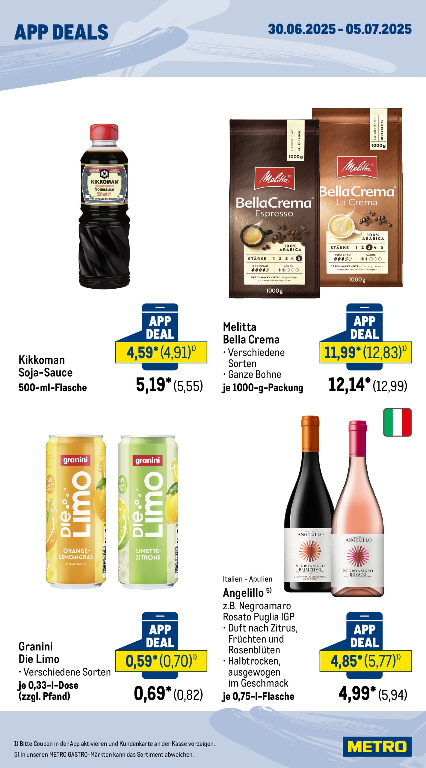 metro - Metro - App Deals-Prospekt gültig vom 30.06. bis 05.07. - page: 2