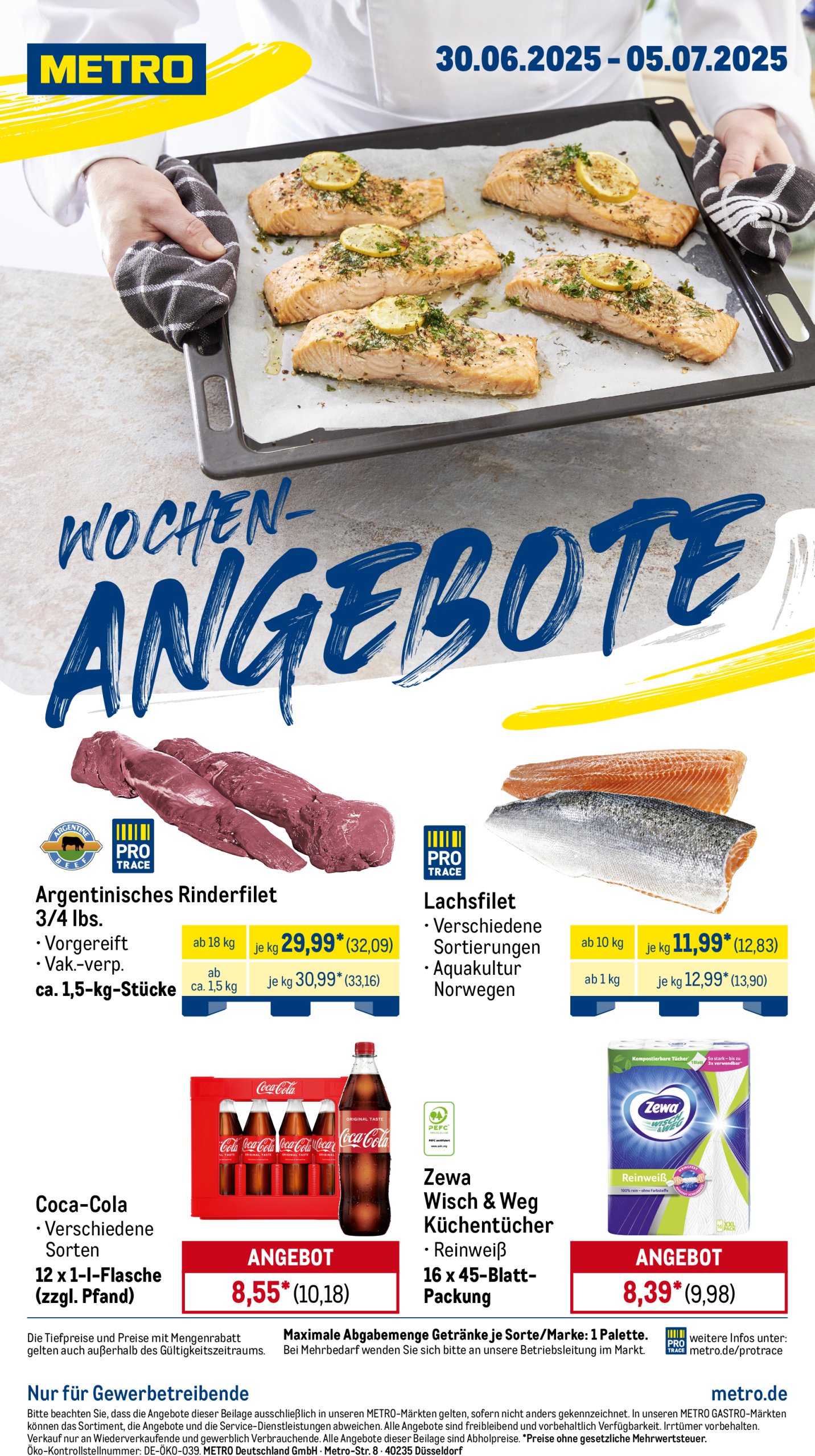 metro - Metro - Wochen-Angebote-Prospekt gültig vom 30.06. bis 05.07.