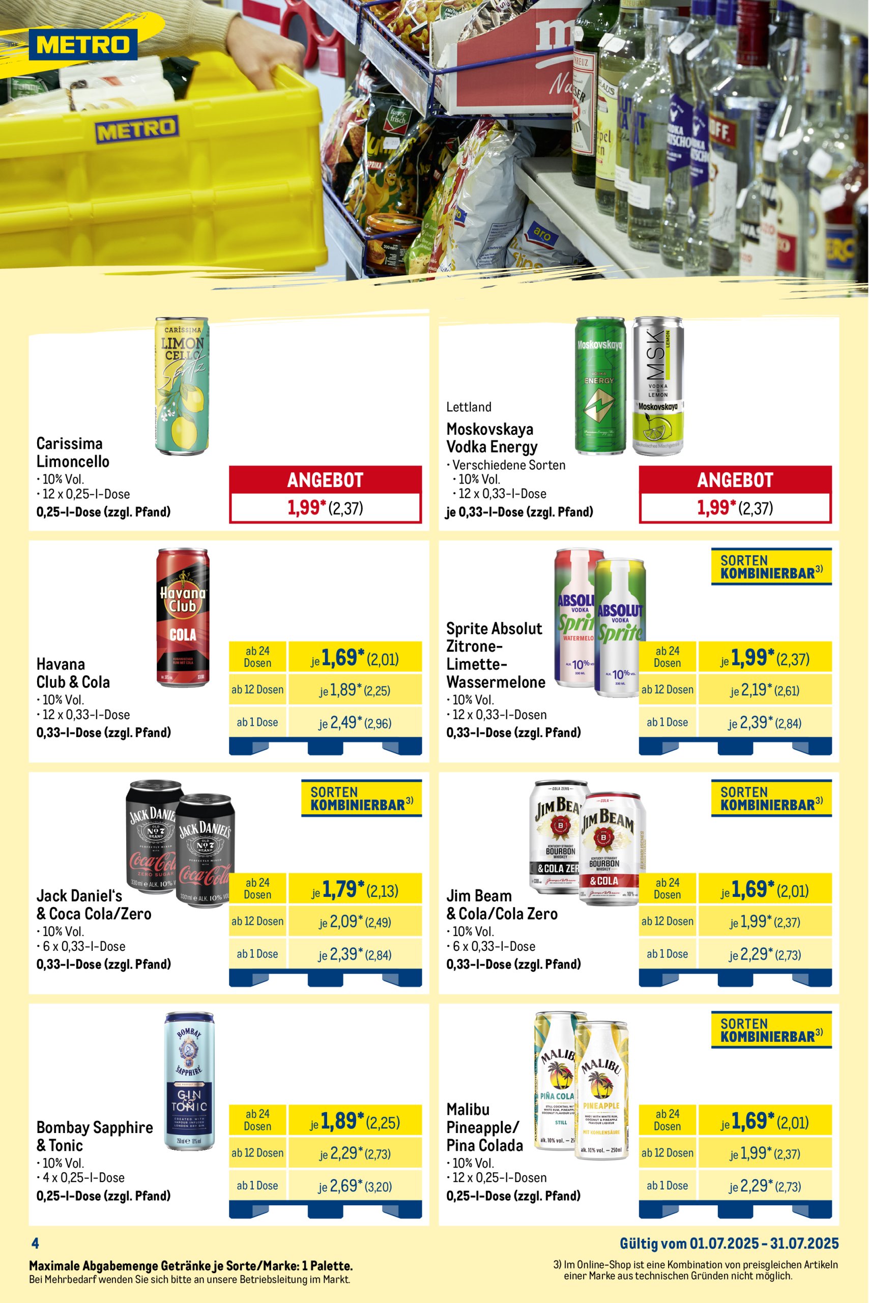 metro - Metro - Monats-Mix-Prospekt gültig vom 01.07. bis 31.07. - page: 4
