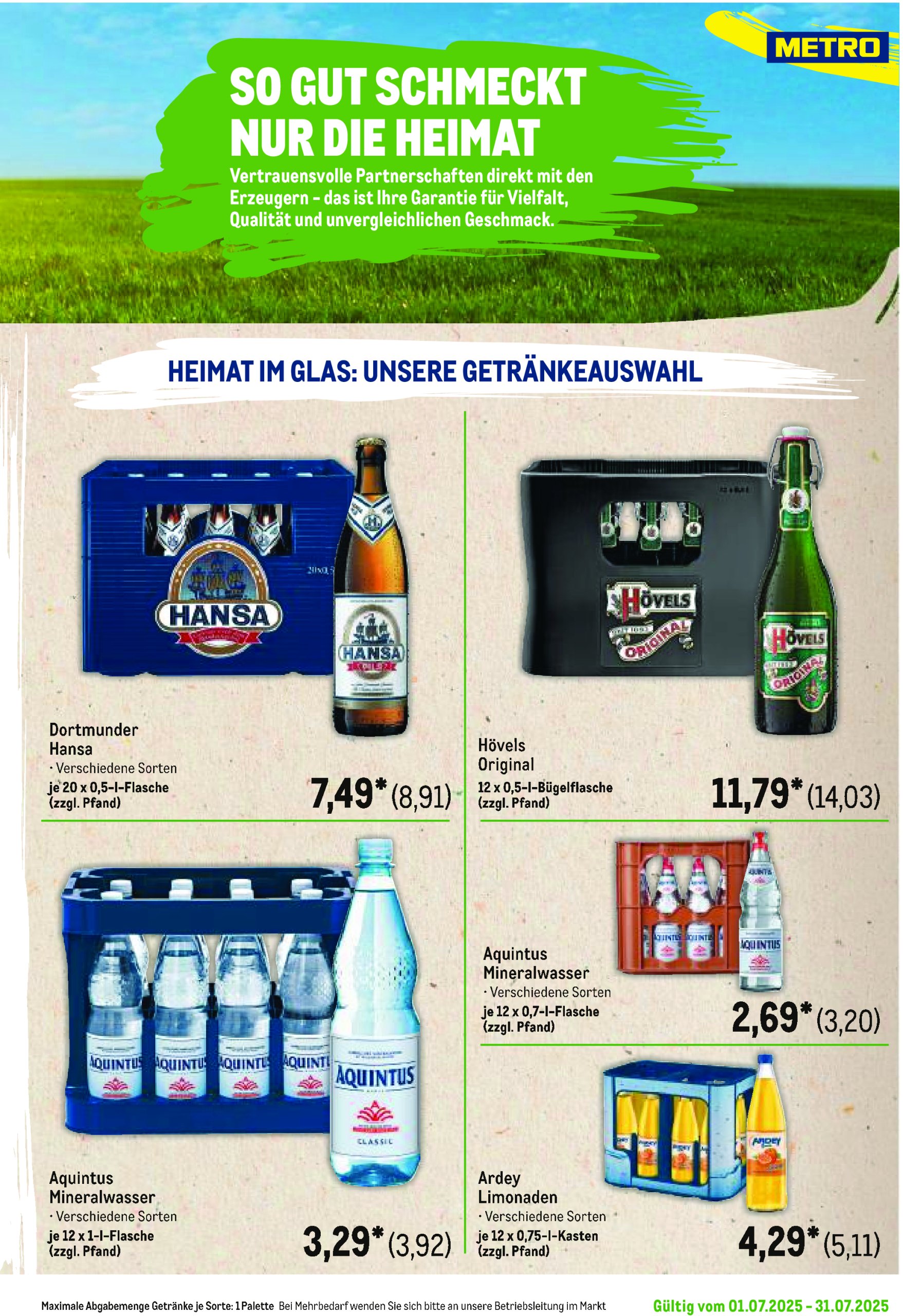 metro - Metro - Regionaler Flyer-Prospekt gültig vom 01.07. bis 31.07. - page: 35
