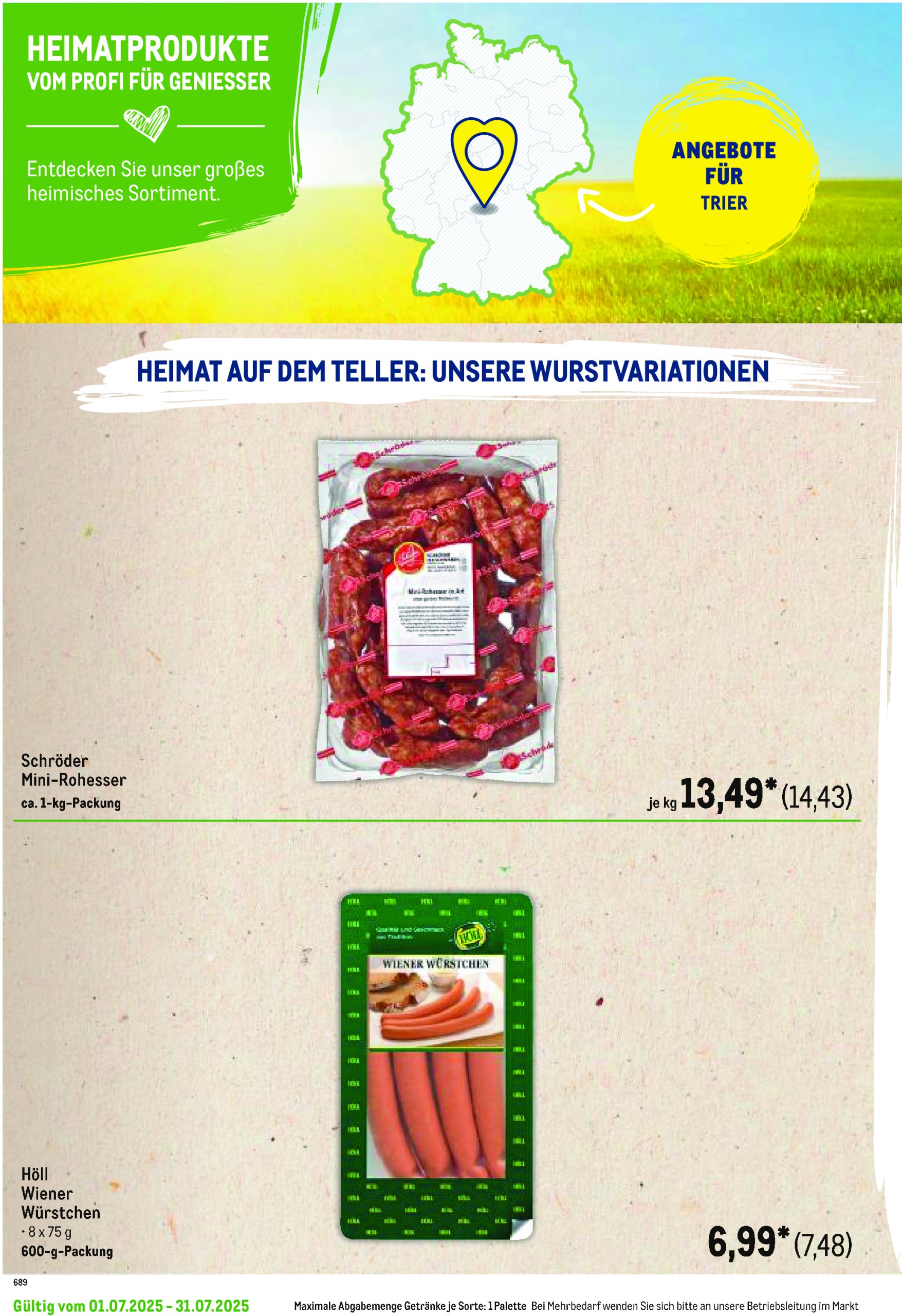 metro - Metro - Regionaler Flyer-Prospekt gültig vom 01.07. bis 31.07. - page: 64