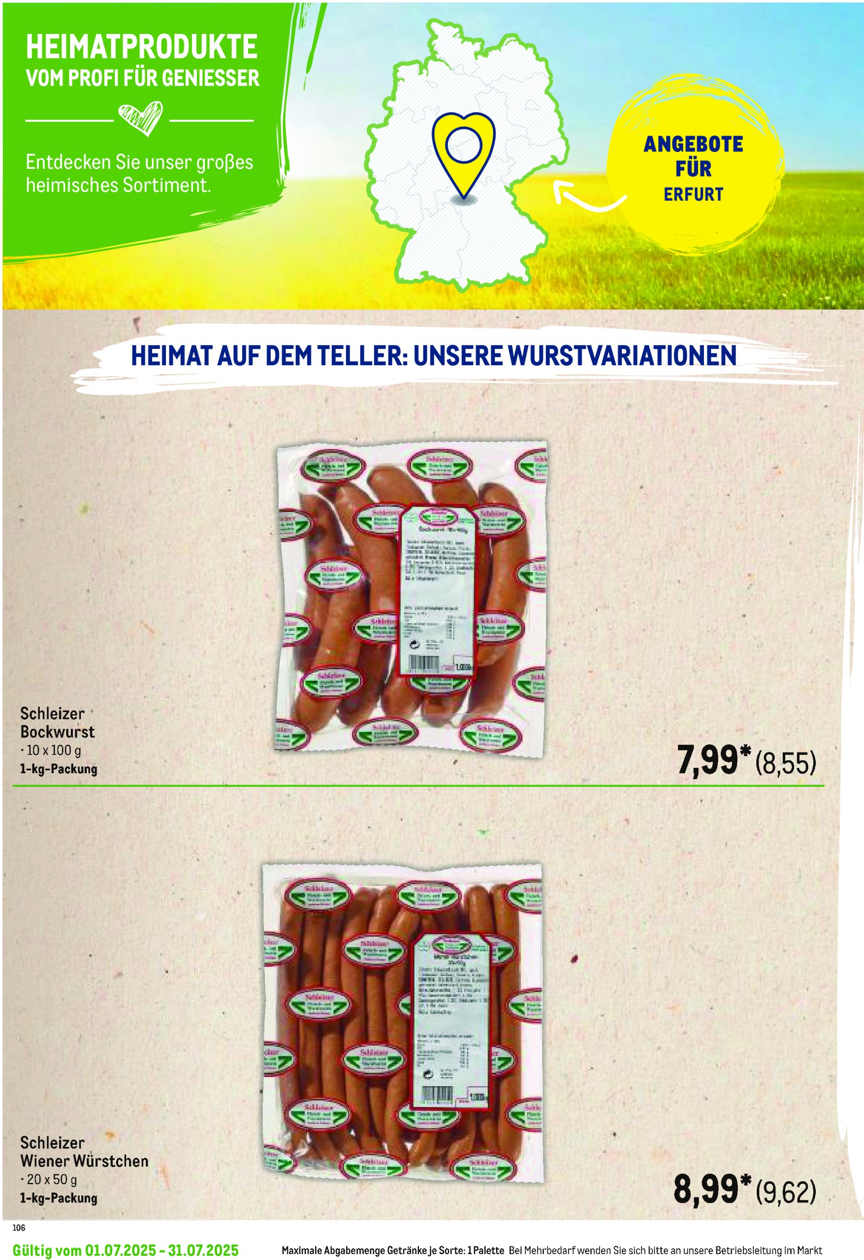 metro - Metro - Regionaler Flyer-Prospekt gültig vom 01.07. bis 31.07. - page: 116