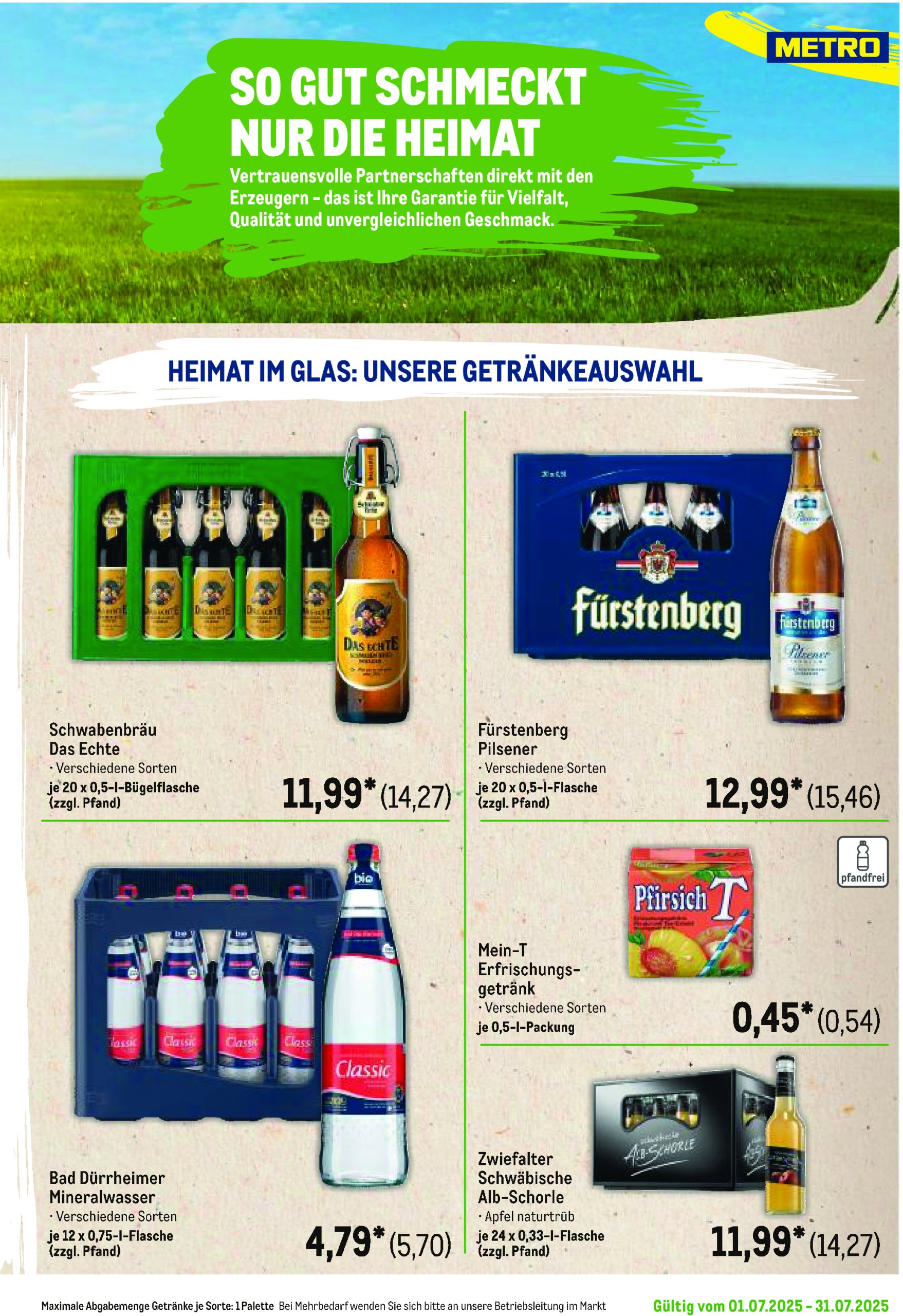 metro - Metro - Regionaler Flyer-Prospekt gültig vom 01.07. bis 31.07. - page: 123
