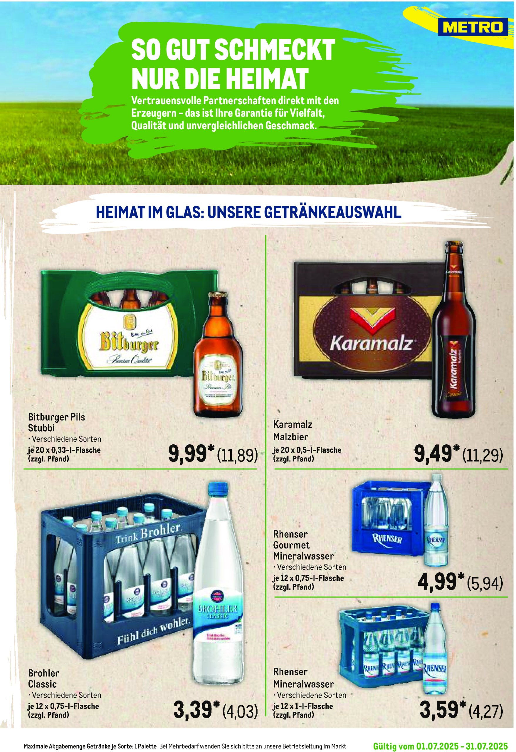 metro - Metro - Regionaler Flyer-Prospekt gültig vom 01.07. bis 31.07. - page: 73