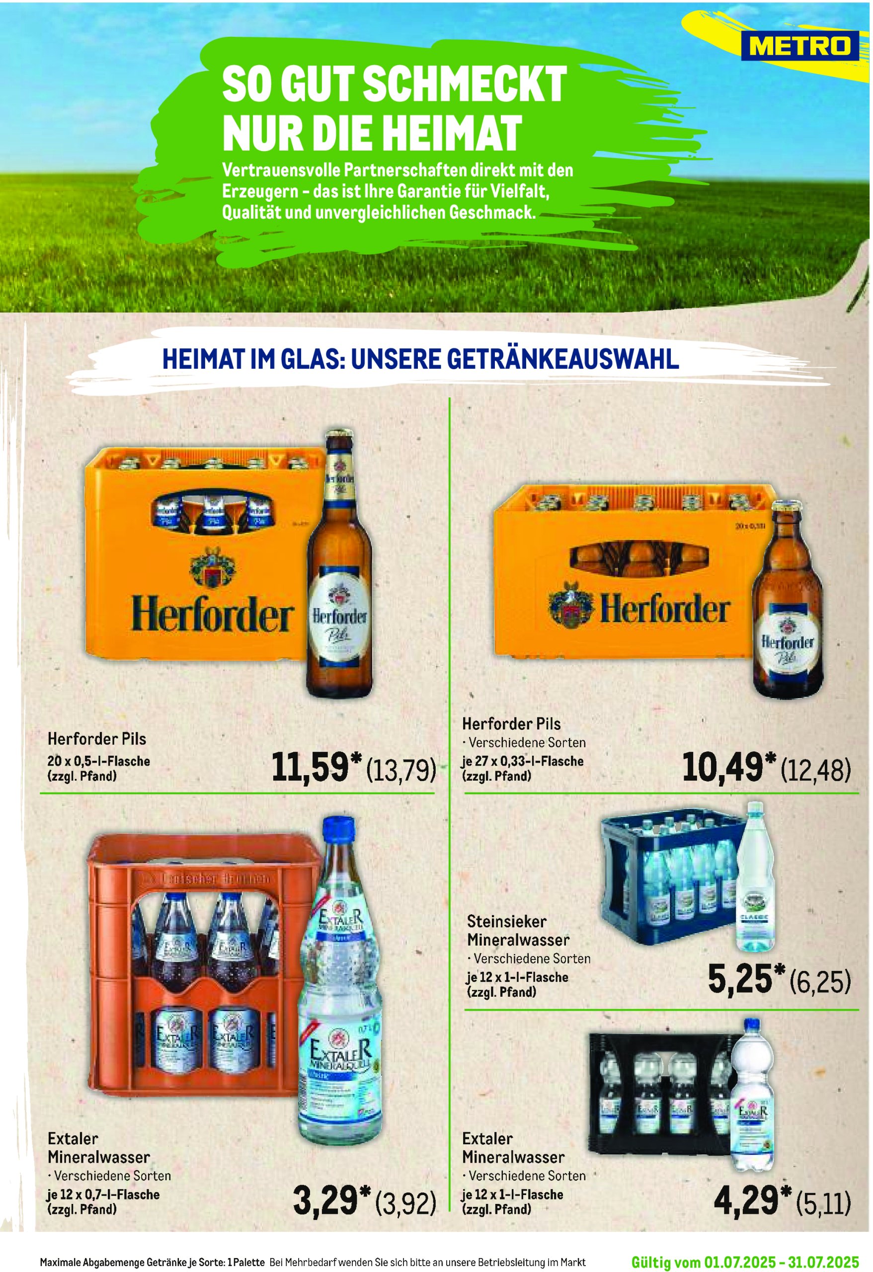 metro - Metro - Regionaler Flyer-Prospekt gültig vom 01.07. bis 31.07. - page: 45