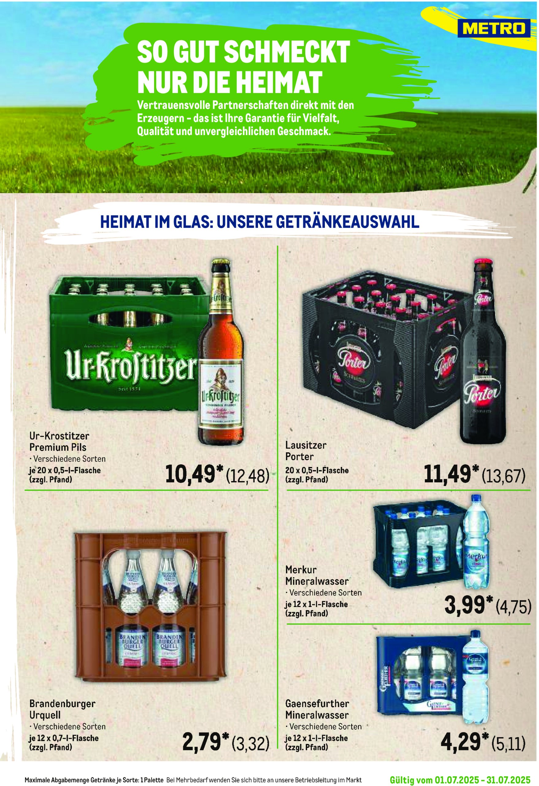 metro - Metro - Regionaler Flyer-Prospekt gültig vom 01.07. bis 31.07. - page: 79