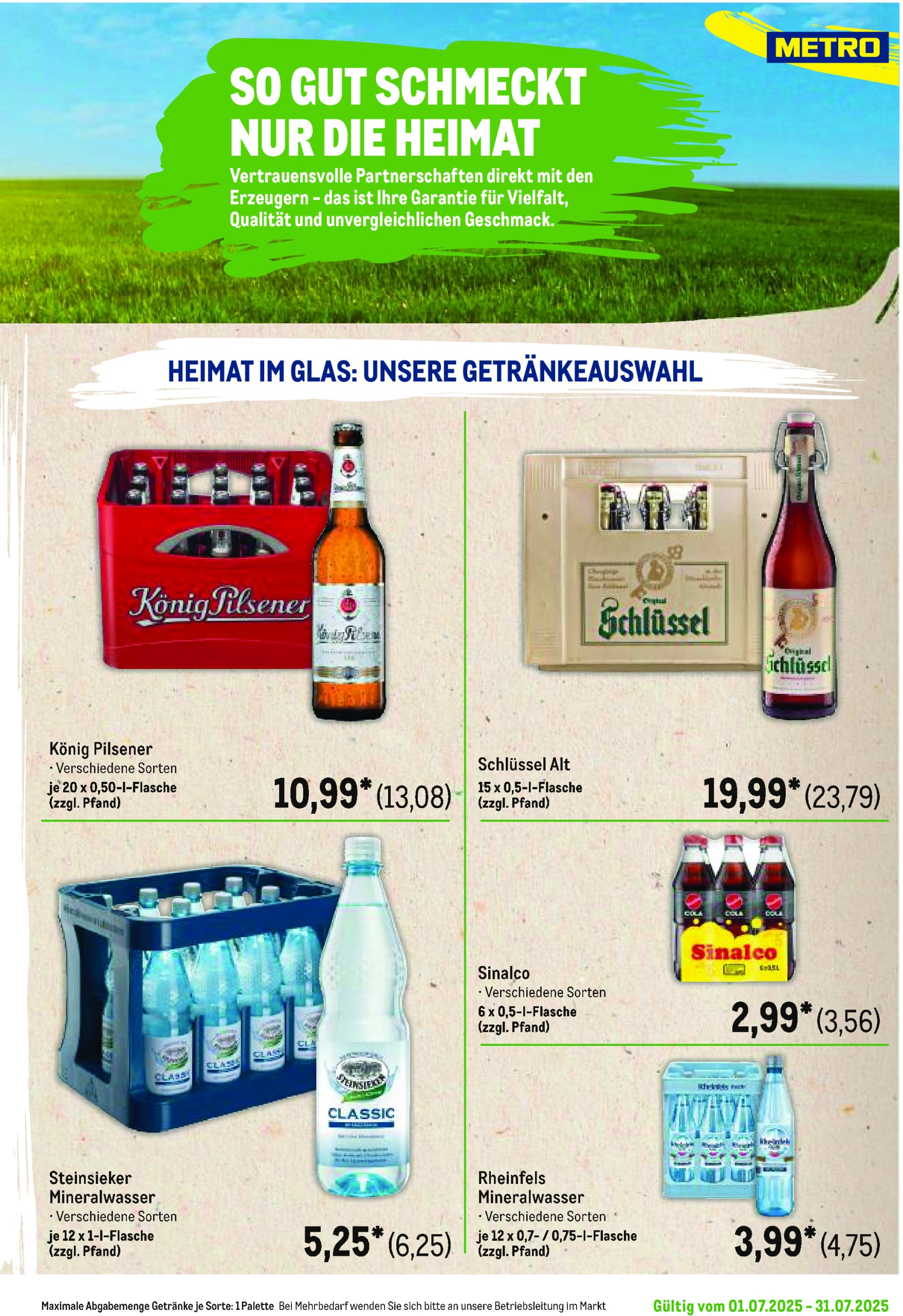 metro - Metro - Regionaler Flyer-Prospekt gültig vom 01.07. bis 31.07. - page: 71