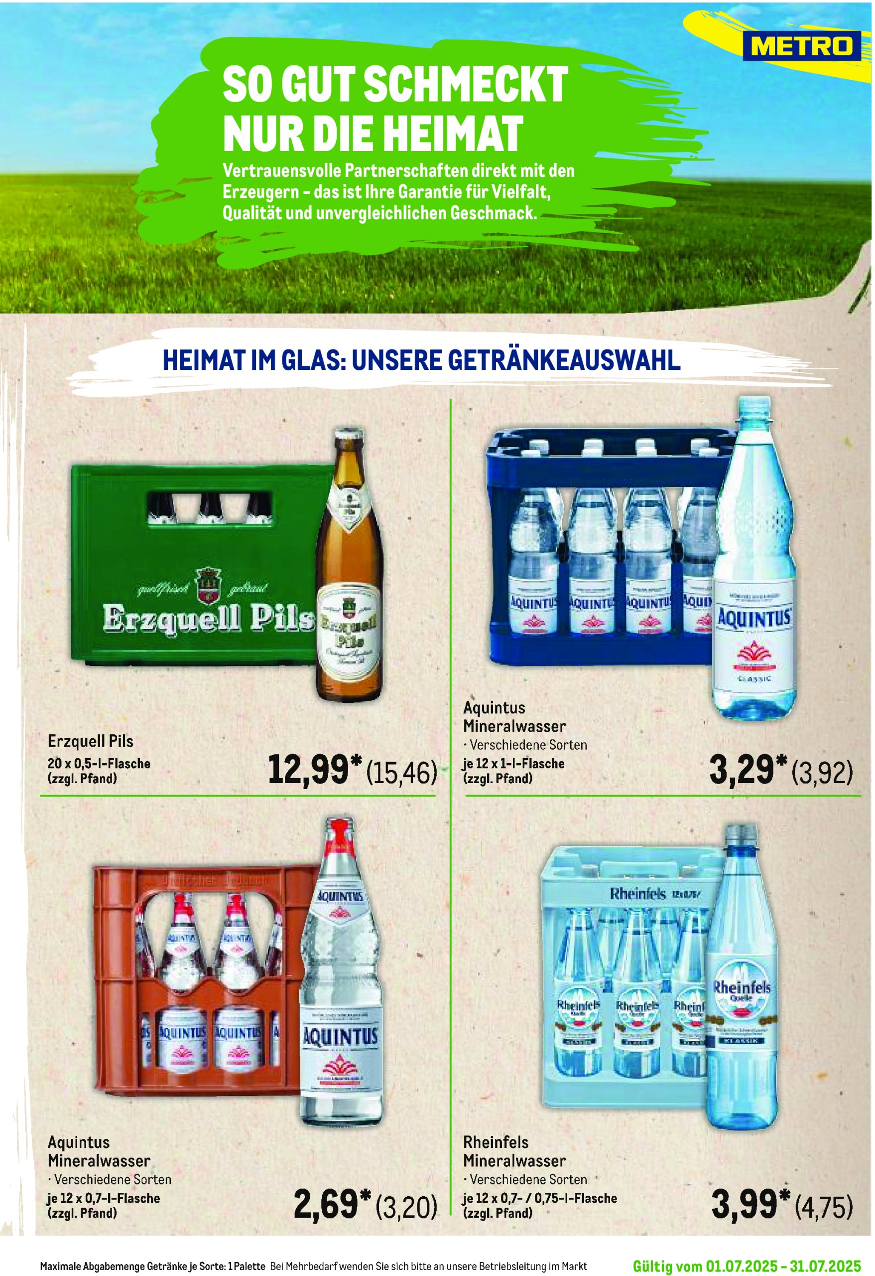metro - Metro - Regionaler Flyer-Prospekt gültig vom 01.07. bis 31.07. - page: 9
