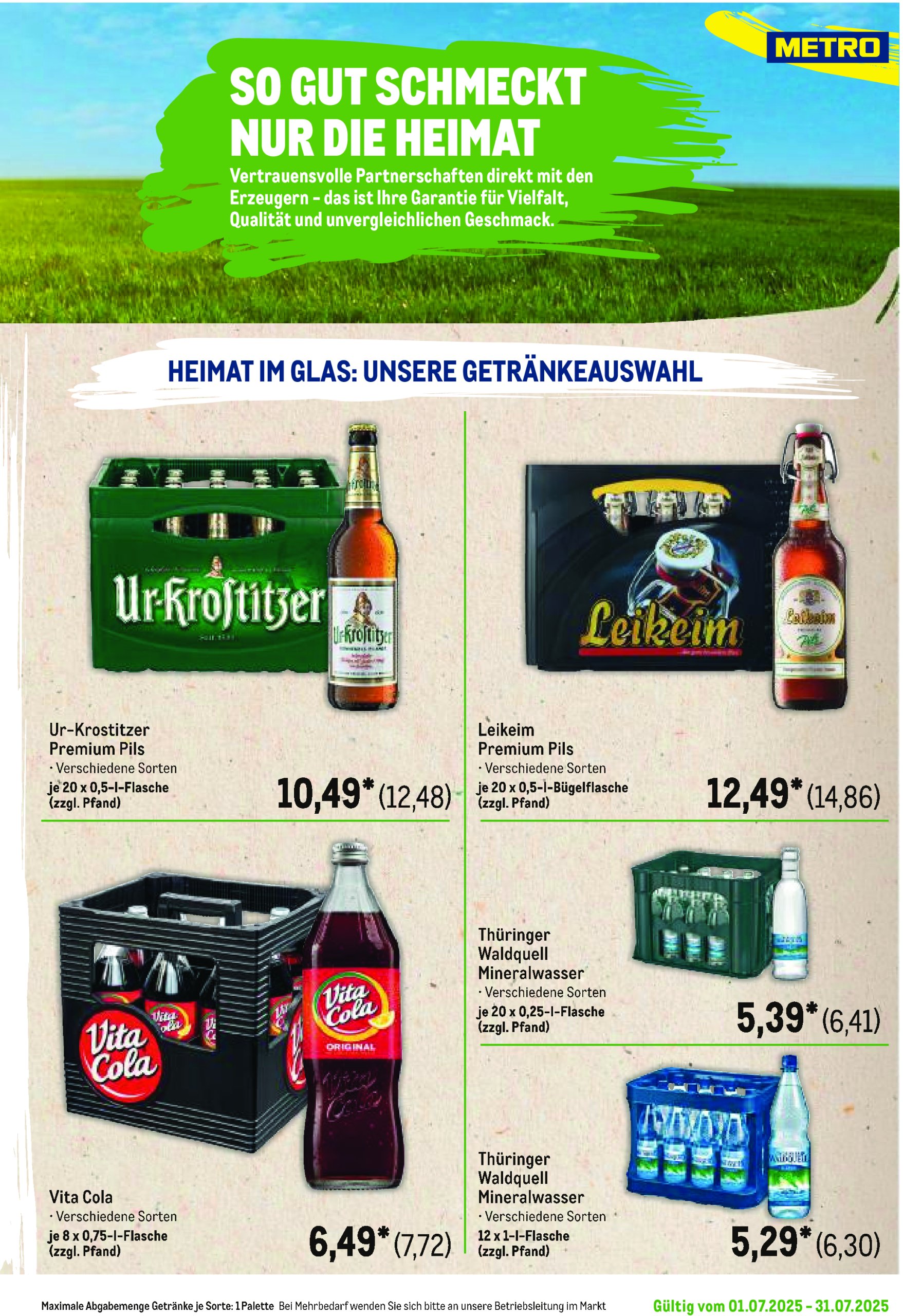 metro - Metro - Regionaler Flyer-Prospekt gültig vom 01.07. bis 31.07. - page: 101