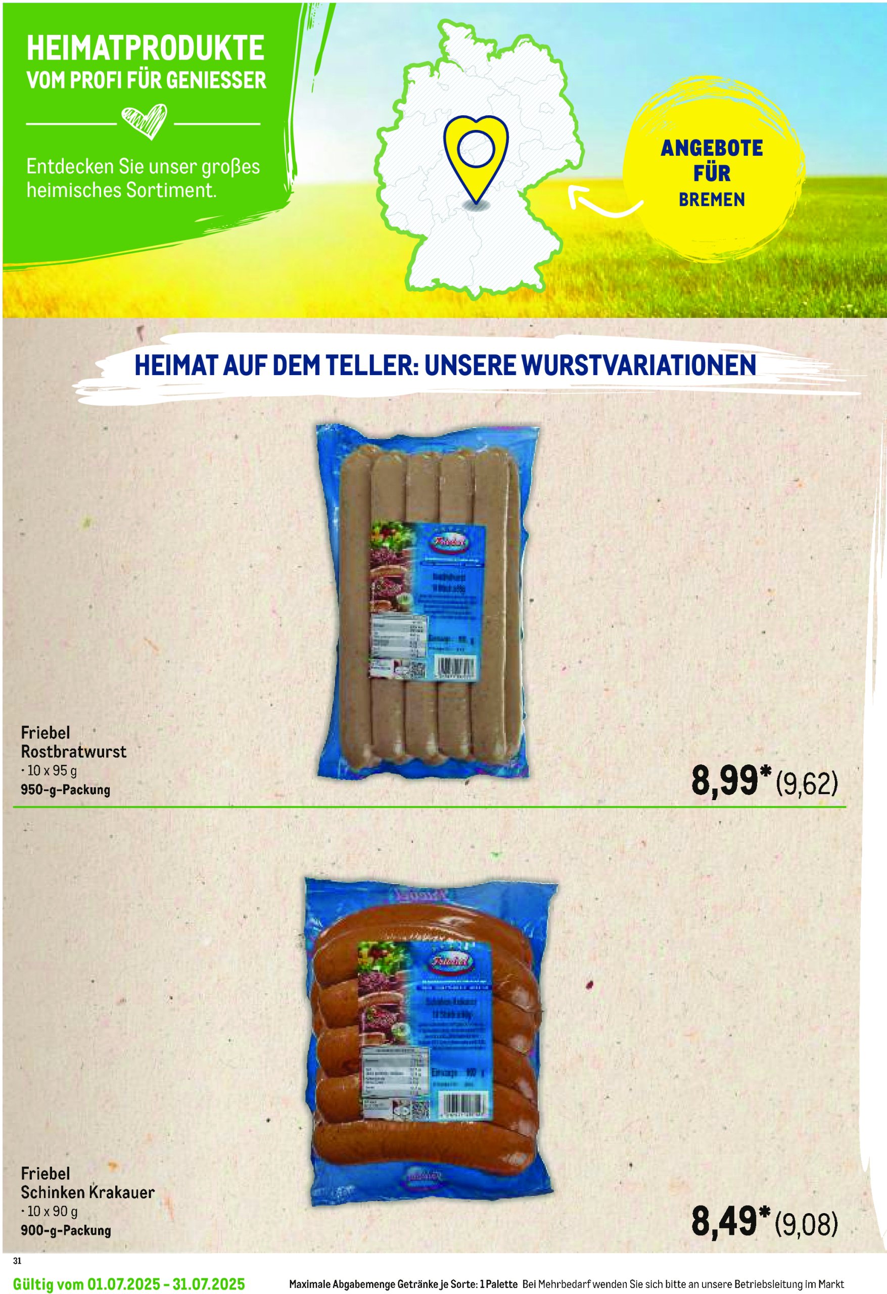 metro - Metro - Regionaler Flyer-Prospekt gültig vom 01.07. bis 31.07. - page: 38
