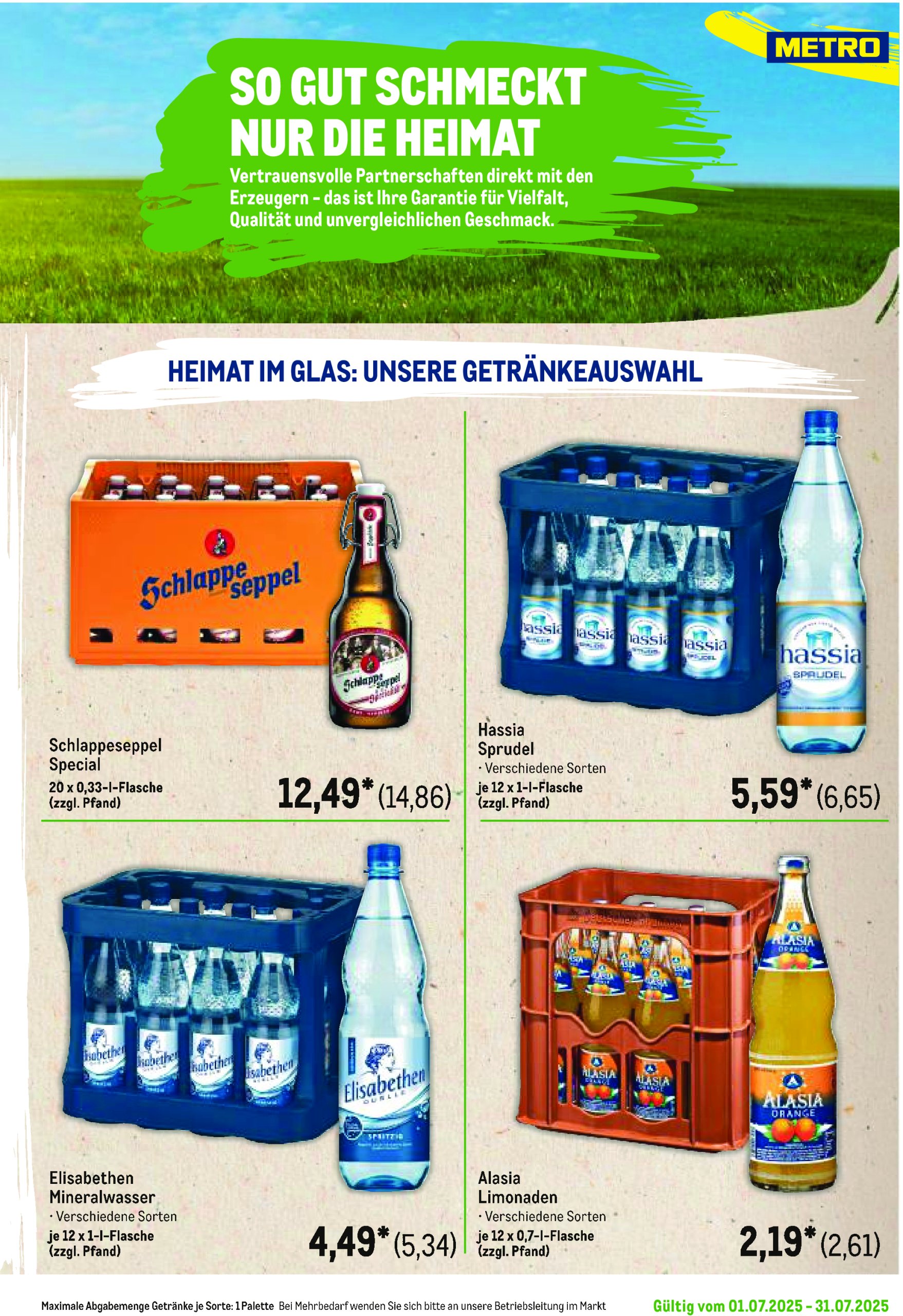 metro - Metro - Regionaler Flyer-Prospekt gültig vom 01.07. bis 31.07. - page: 61