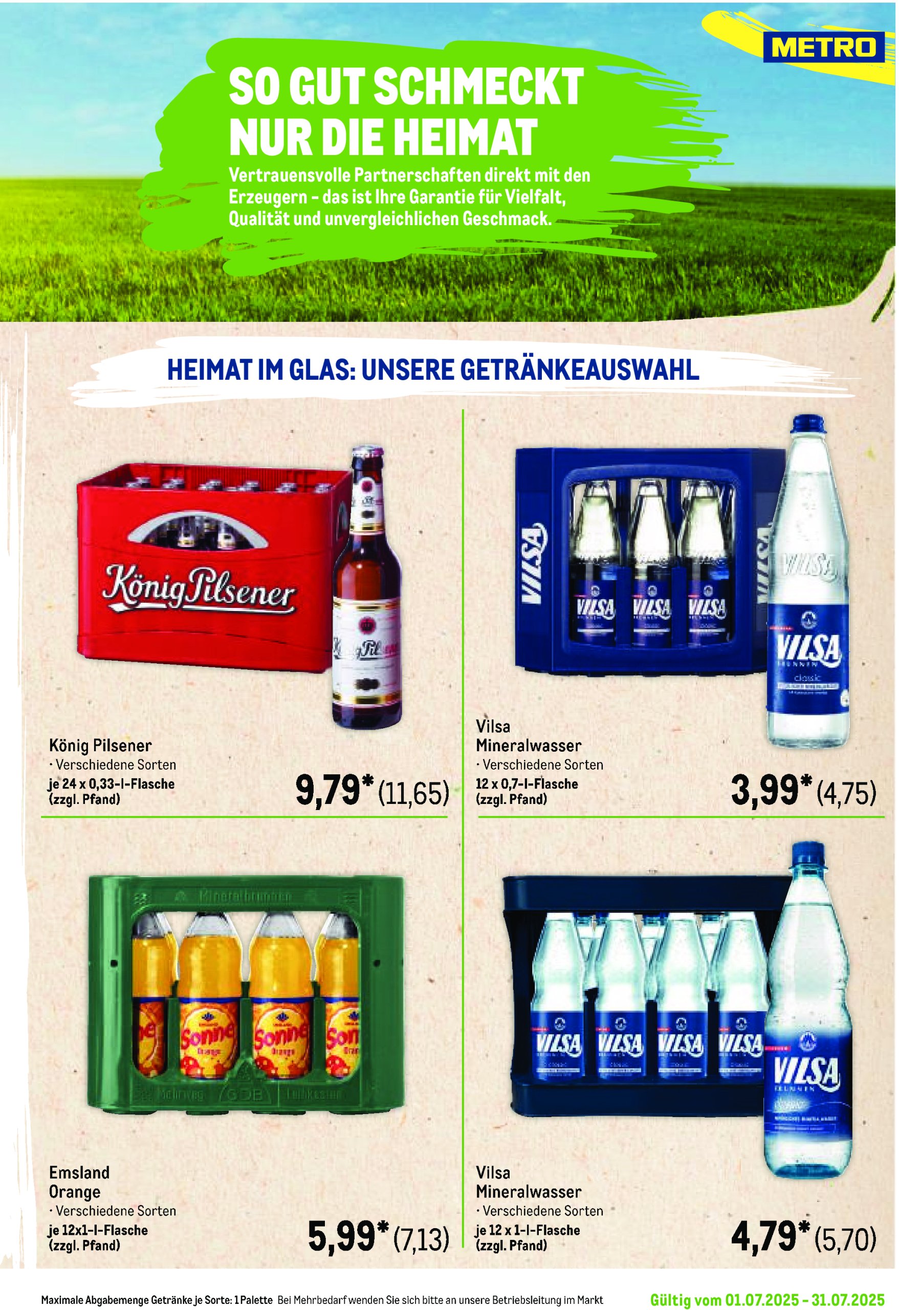 metro - Metro - Regionaler Flyer-Prospekt gültig vom 01.07. bis 31.07. - page: 33