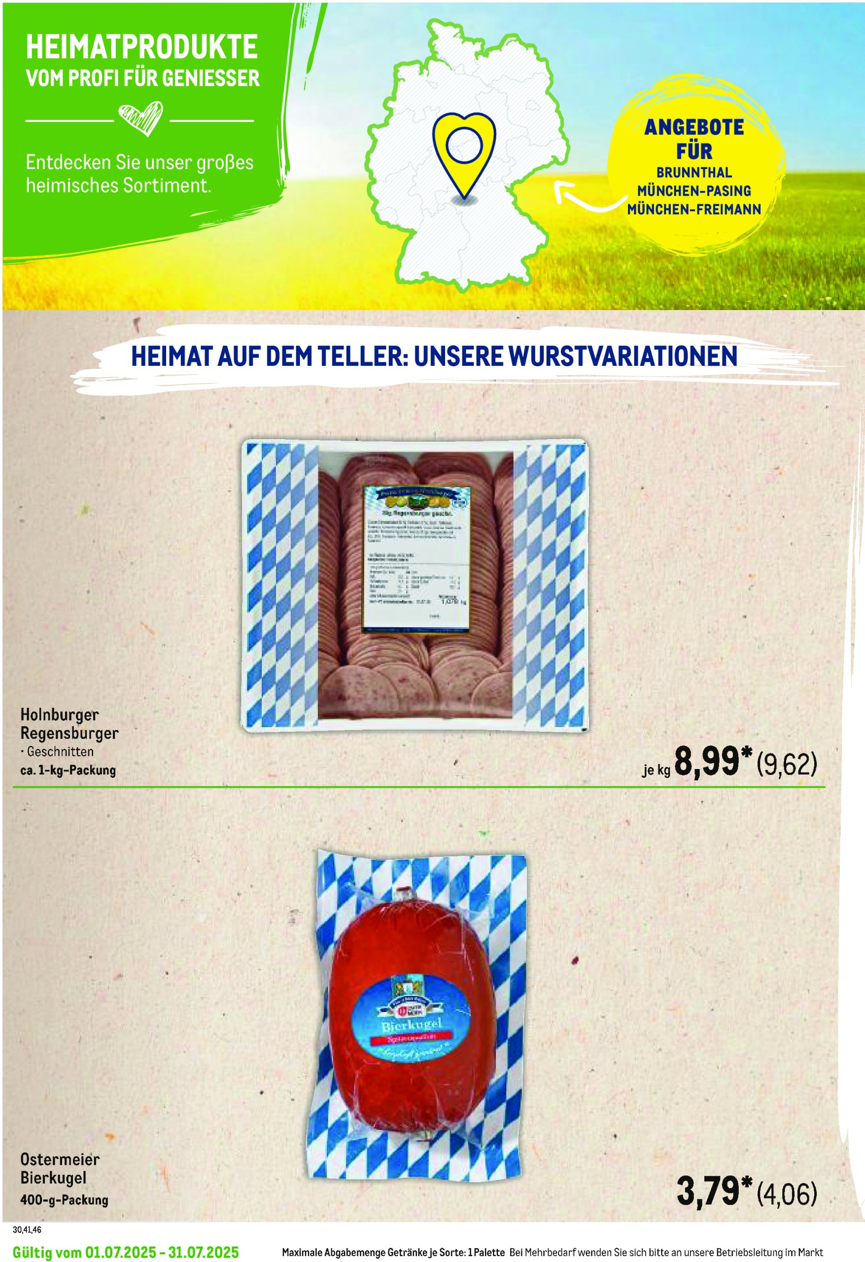 metro - Metro - Regionaler Flyer-Prospekt gültig vom 01.07. bis 31.07. - page: 86