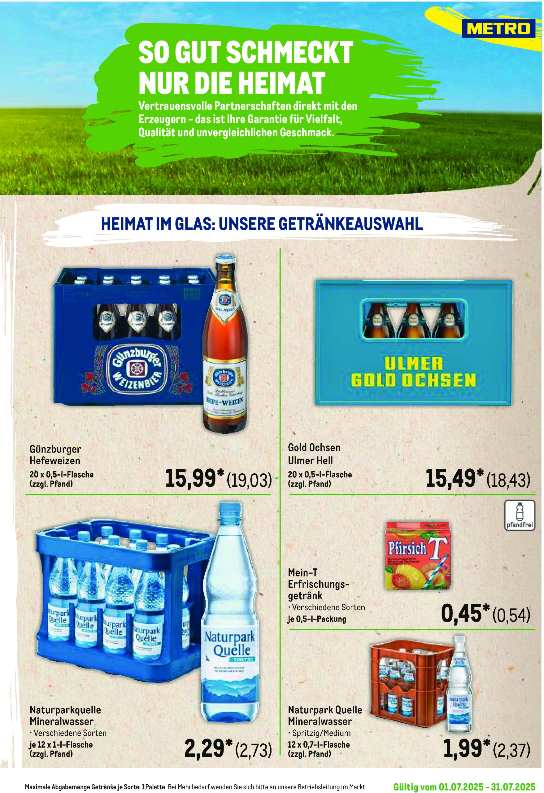 metro - Metro - Regionaler Flyer-Prospekt gültig vom 01.07. bis 31.07. - page: 119