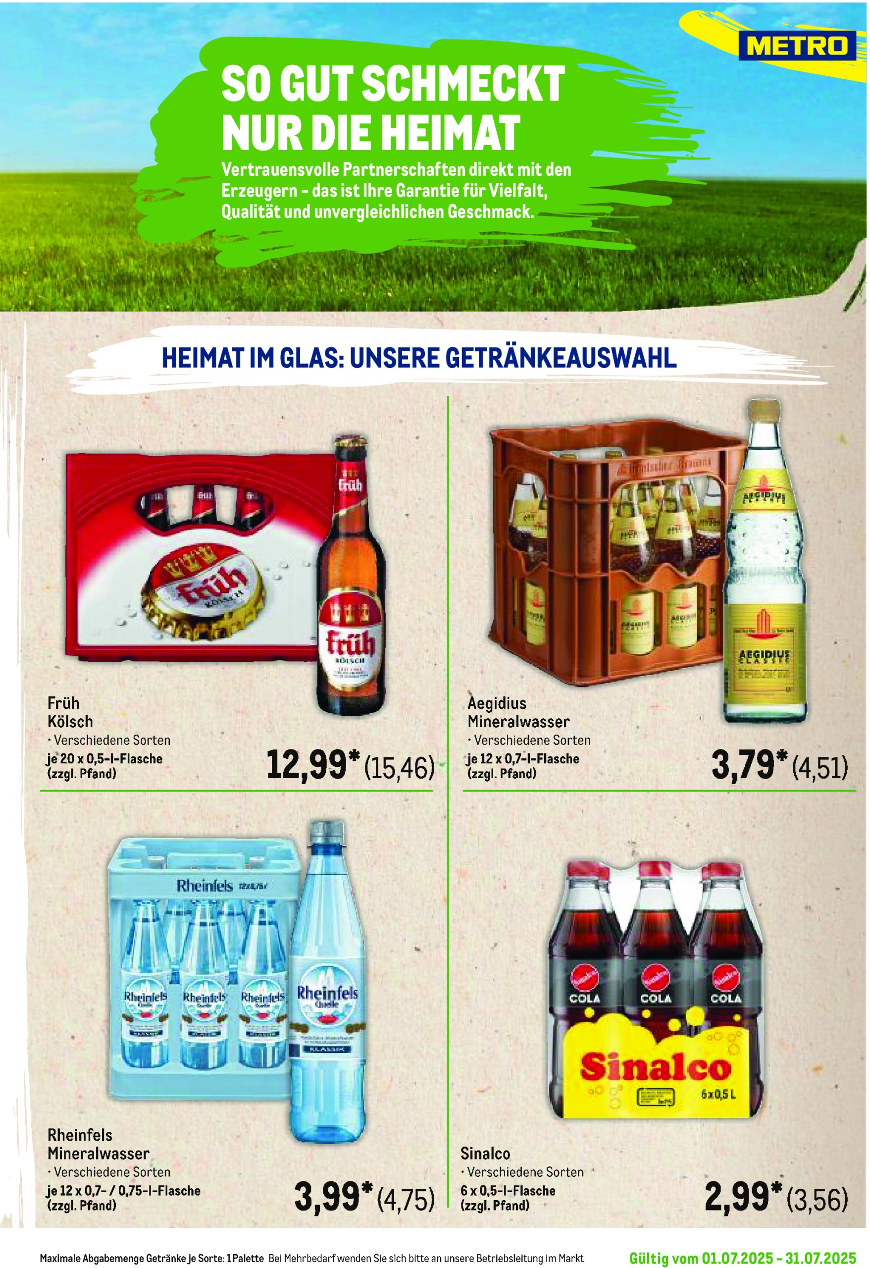 metro - Metro - Regionaler Flyer-Prospekt gültig vom 01.07. bis 31.07. - page: 49