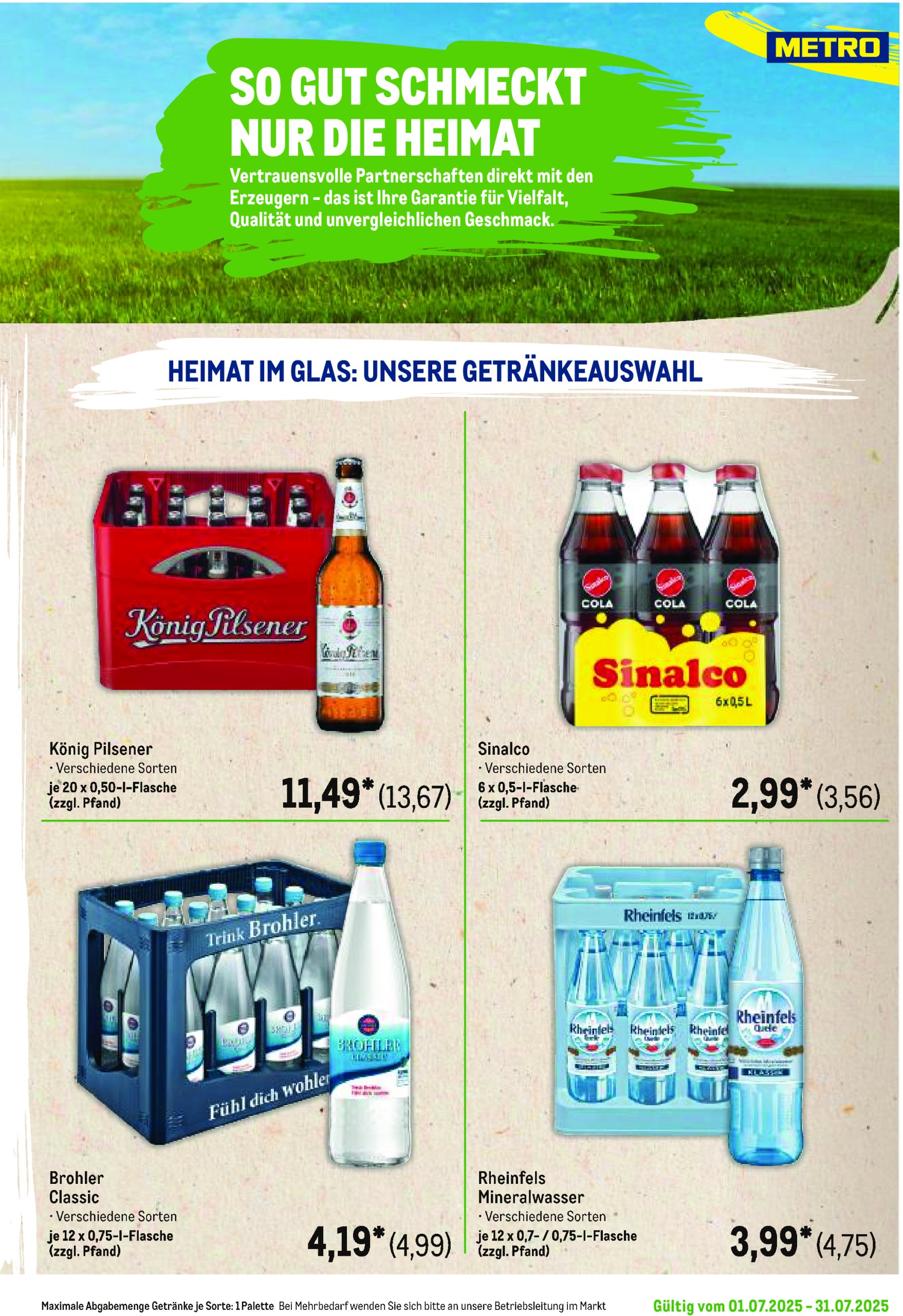 metro - Metro - Regionaler Flyer-Prospekt gültig vom 01.07. bis 31.07. - page: 21