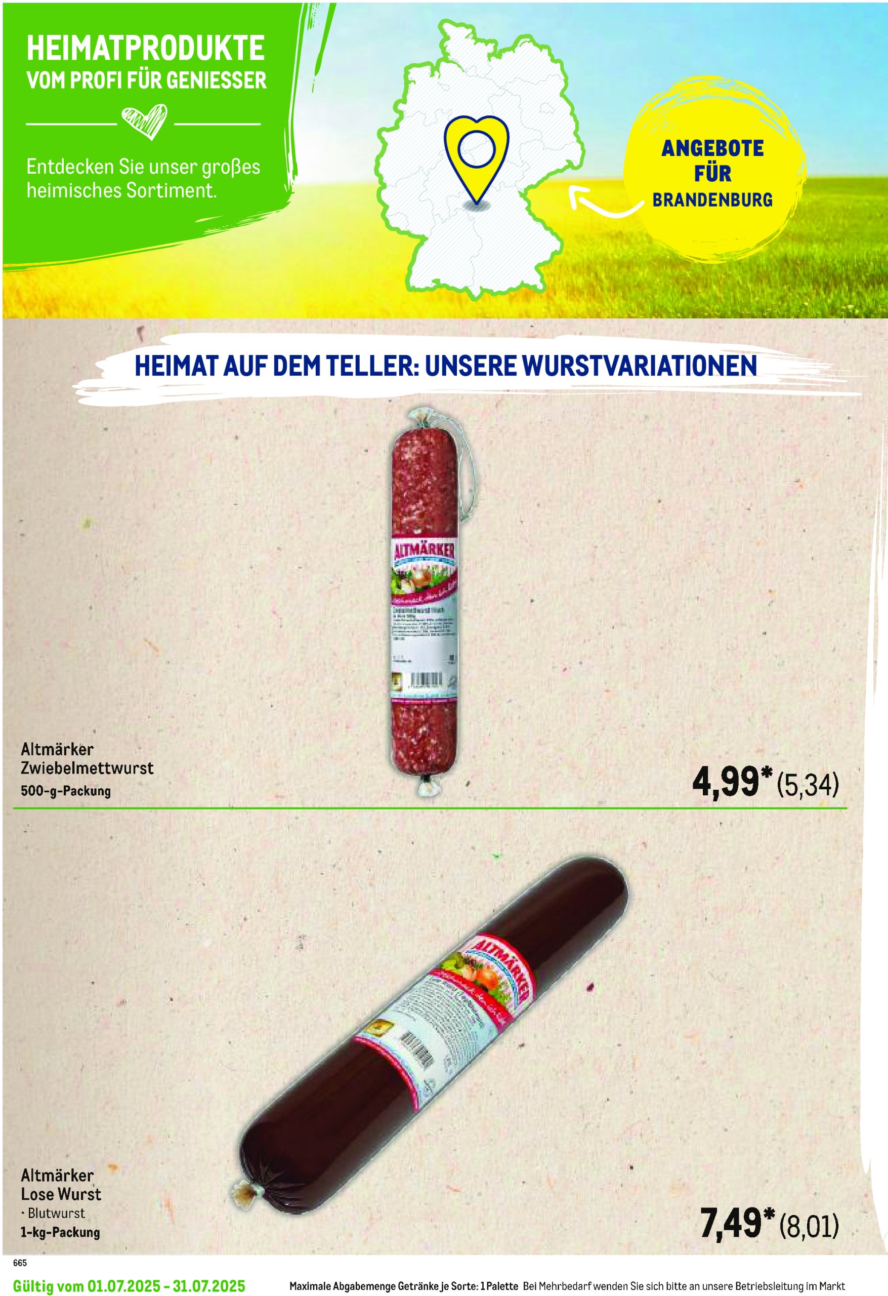 metro - Metro - Regionaler Flyer-Prospekt gültig vom 01.07. bis 31.07. - page: 58