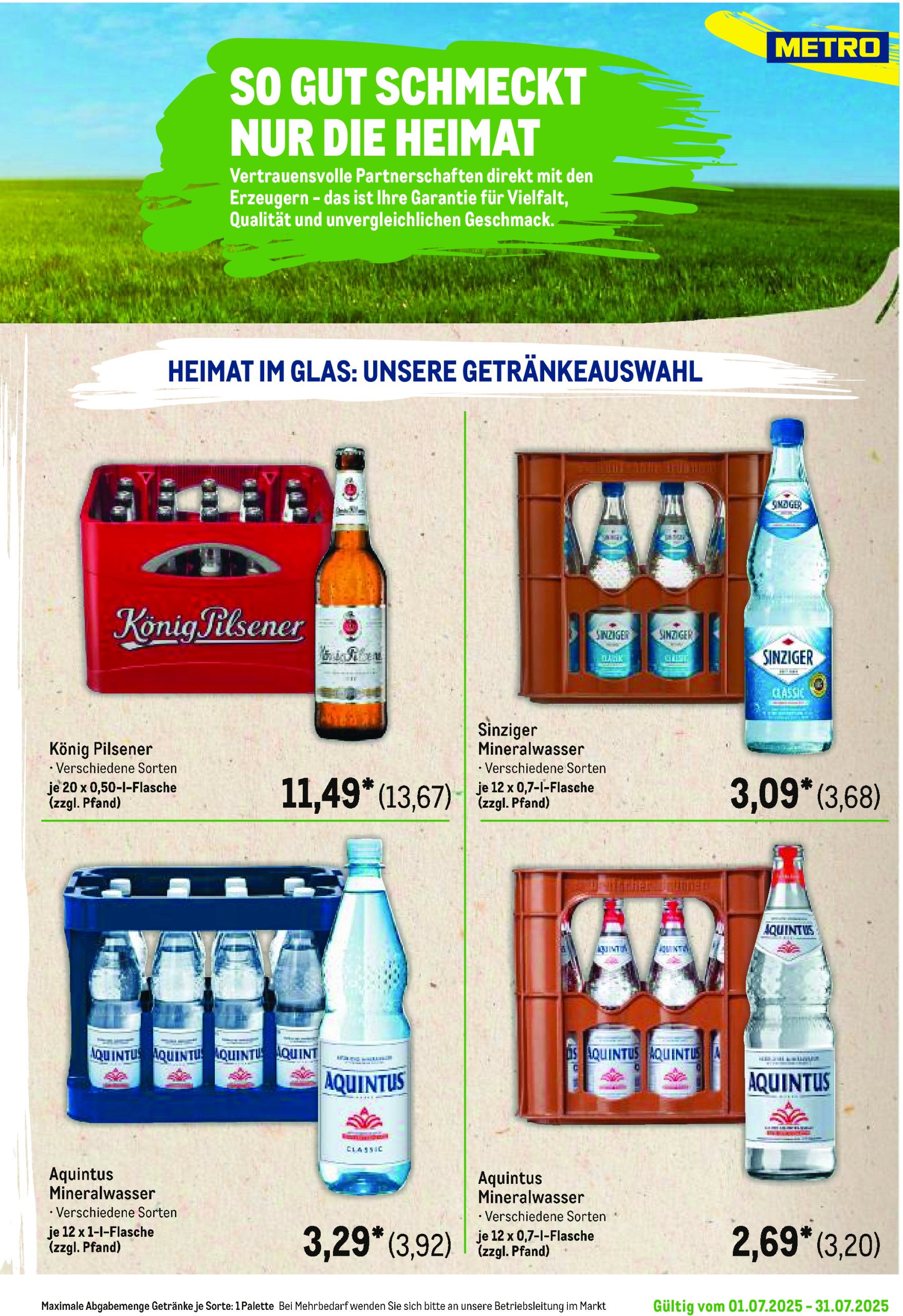 metro - Metro - Regionaler Flyer-Prospekt gültig vom 01.07. bis 31.07. - page: 23
