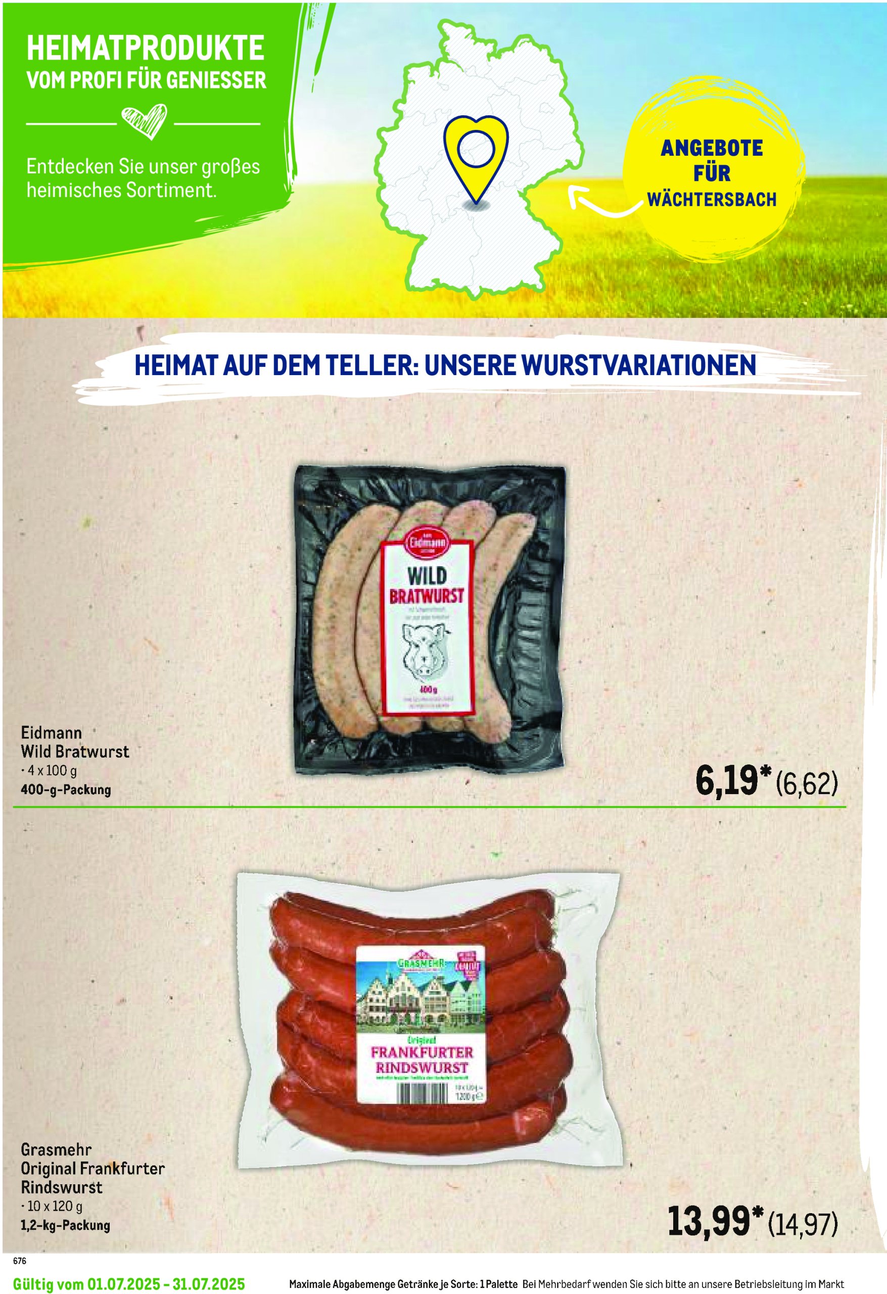 metro - Metro - Regionaler Flyer-Prospekt gültig vom 01.07. bis 31.07. - page: 60