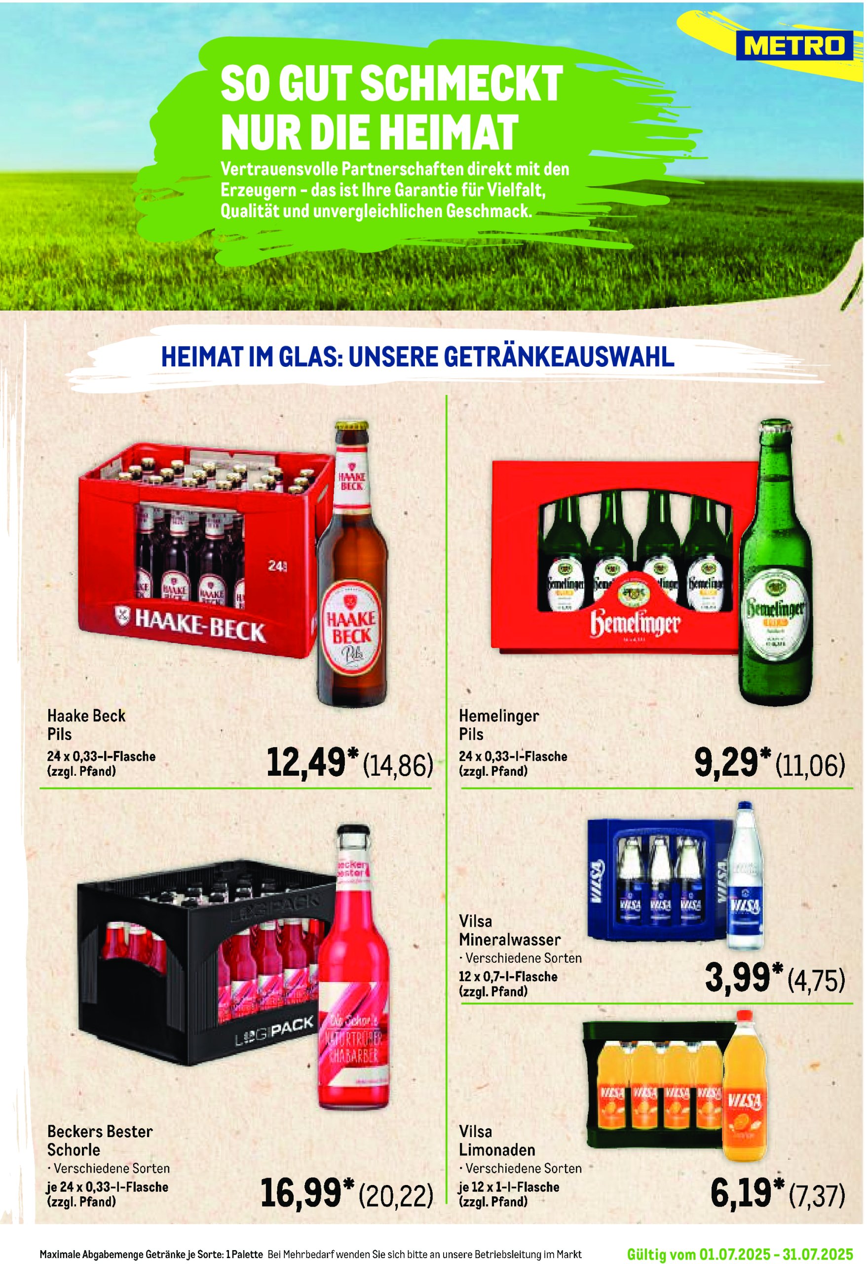 metro - Metro - Regionaler Flyer-Prospekt gültig vom 01.07. bis 31.07. - page: 39