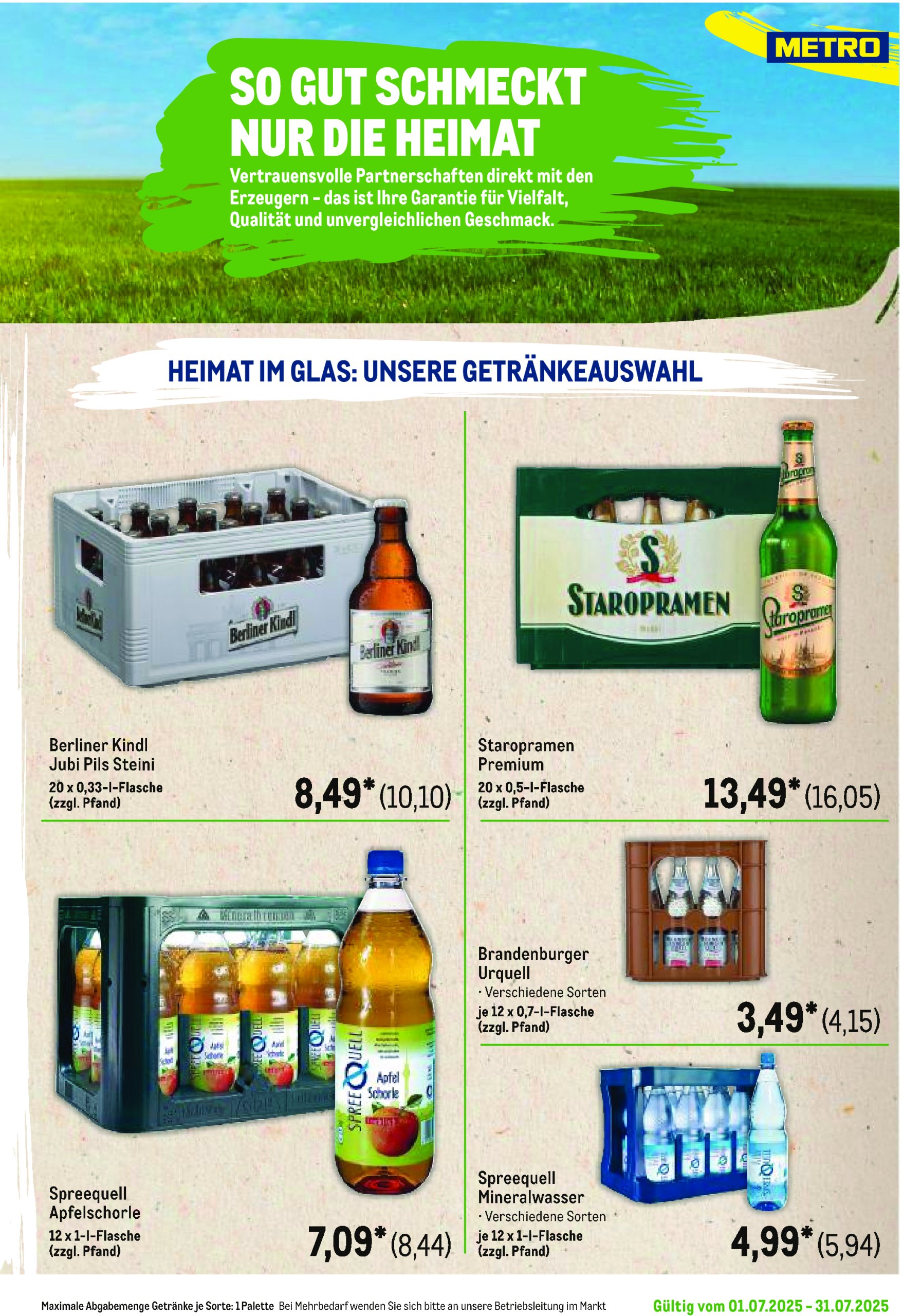 metro - Metro - Regionaler Flyer-Prospekt gültig vom 01.07. bis 31.07. - page: 75