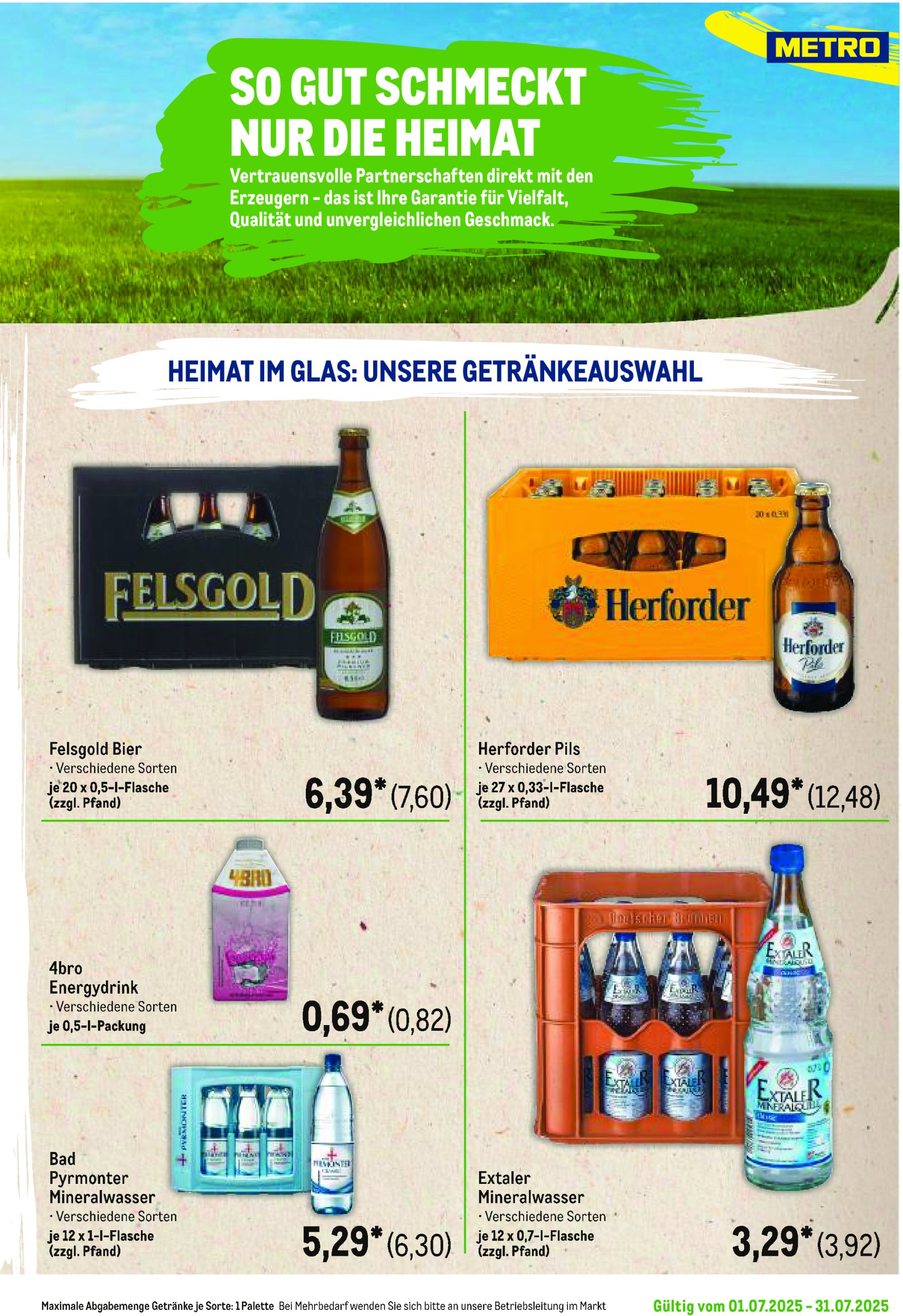 metro - Metro - Regionaler Flyer-Prospekt gültig vom 01.07. bis 31.07. - page: 19